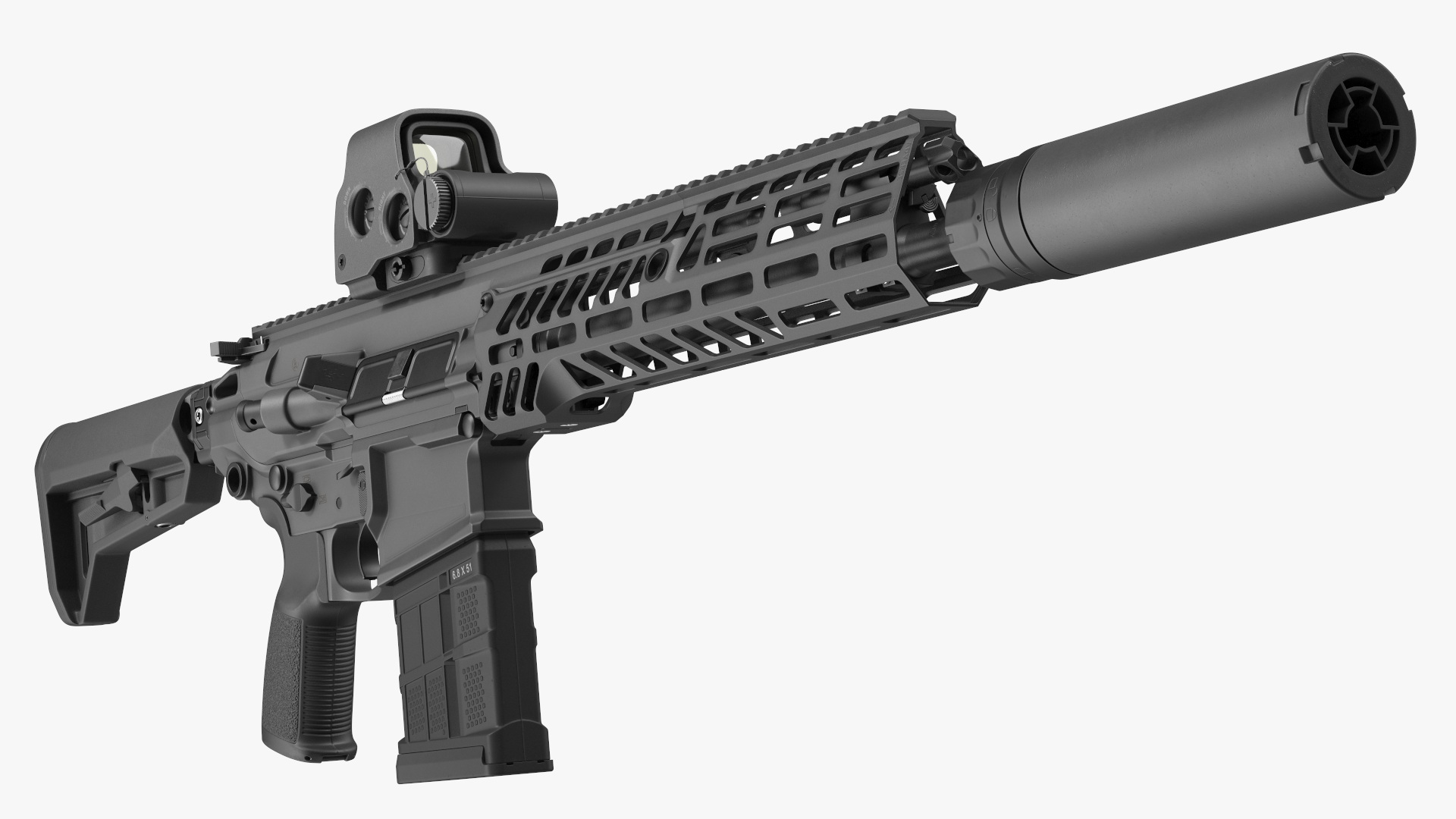 Multi Caliber Assault Rifle 3D