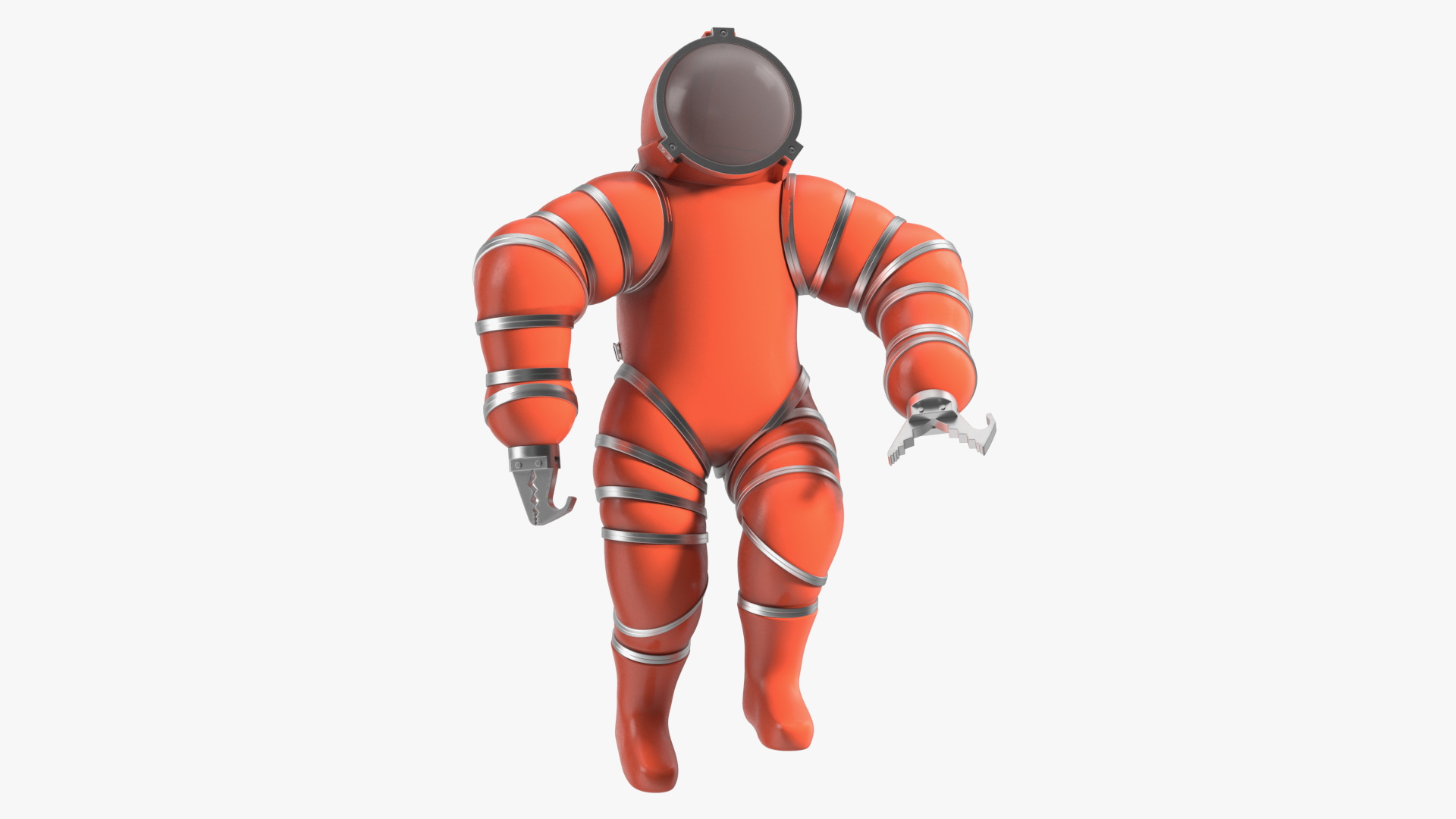 3D Deep Sea Diving Suit Rigged for Cinema 4D