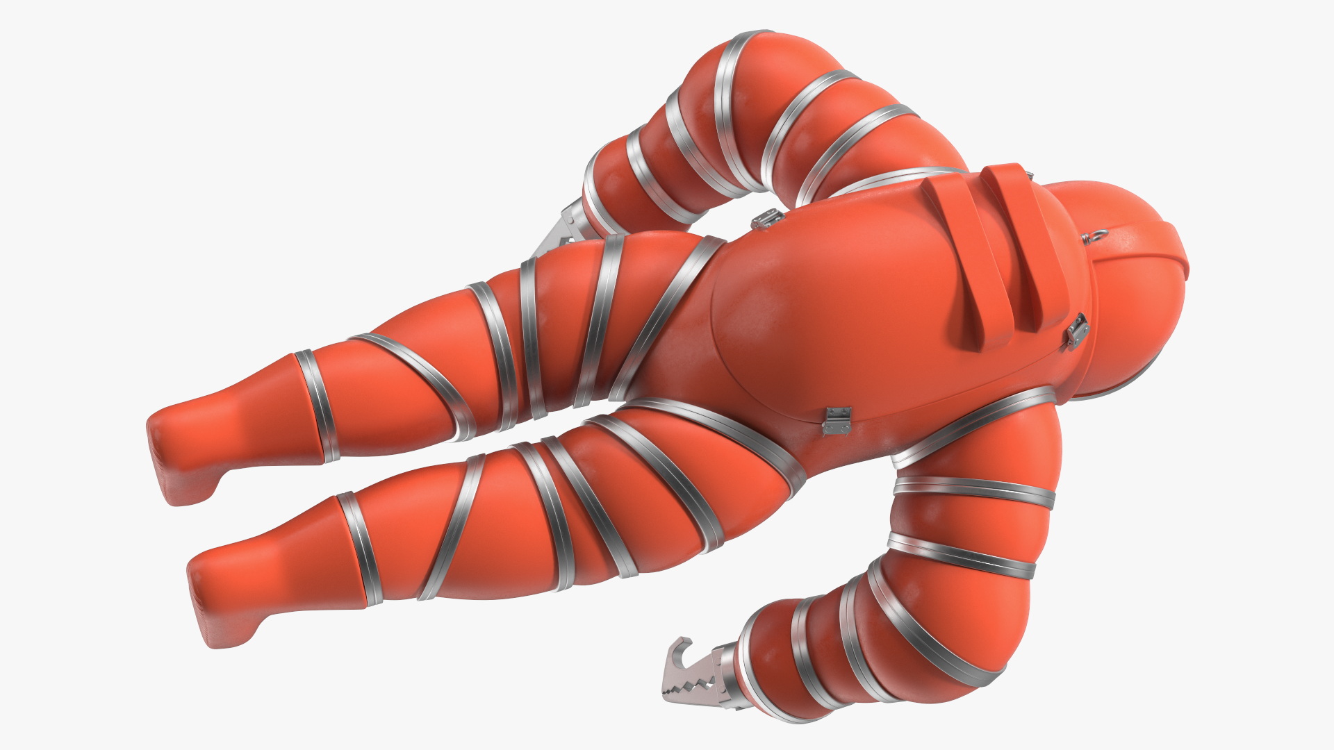 3D Deep Sea Diving Suit Rigged for Cinema 4D