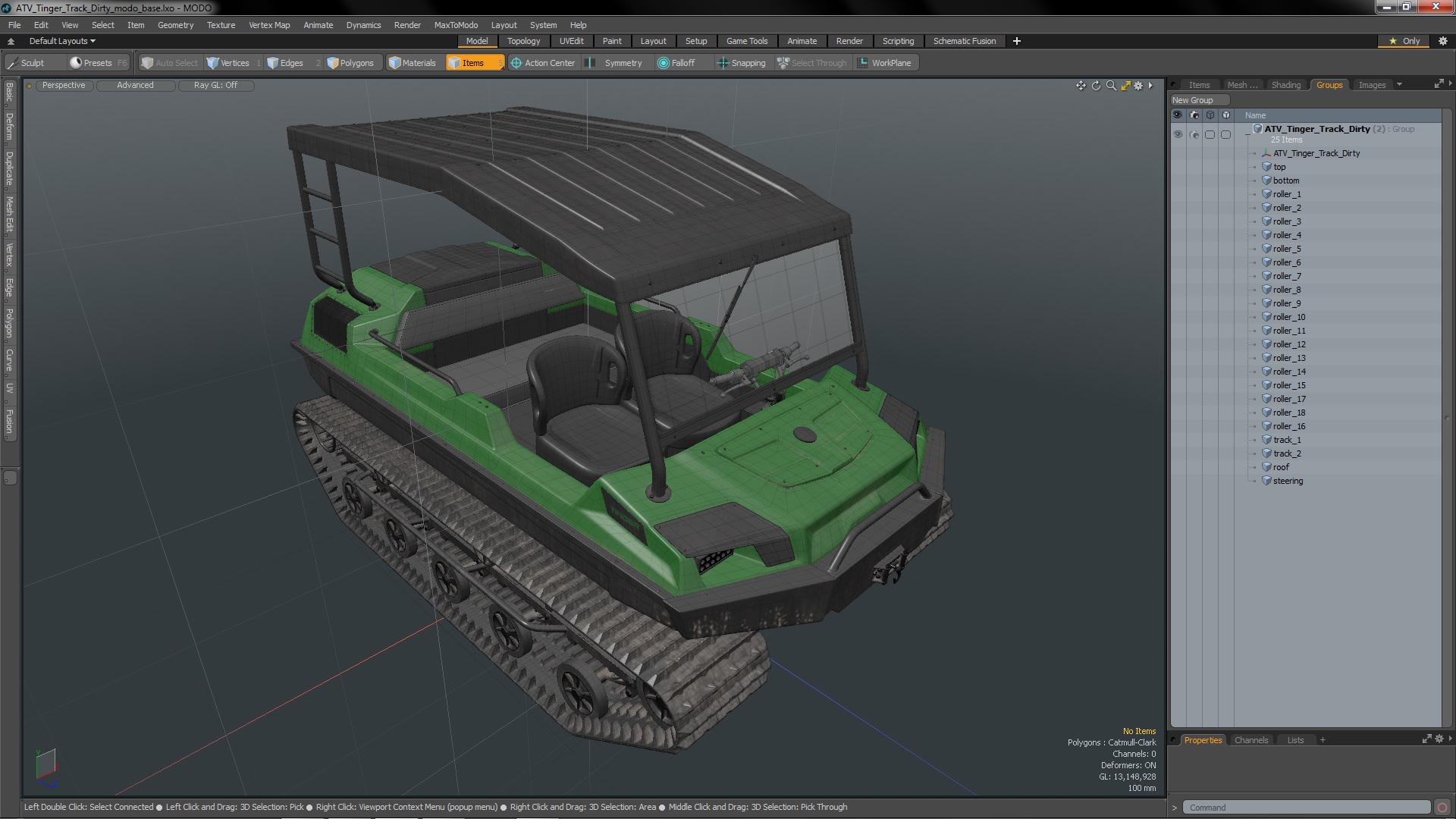 ATV Tinger Track Dirty 3D