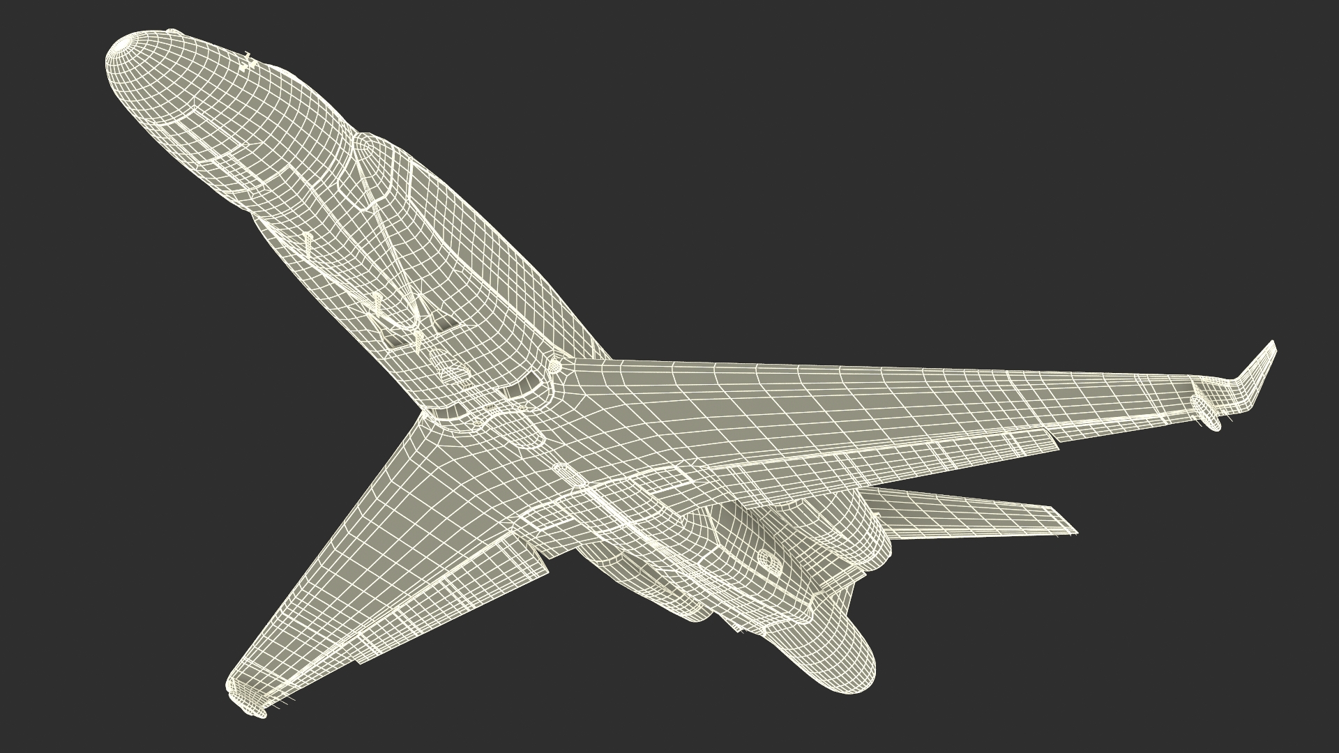 Special Mission Aircraft in Flight 3D model
