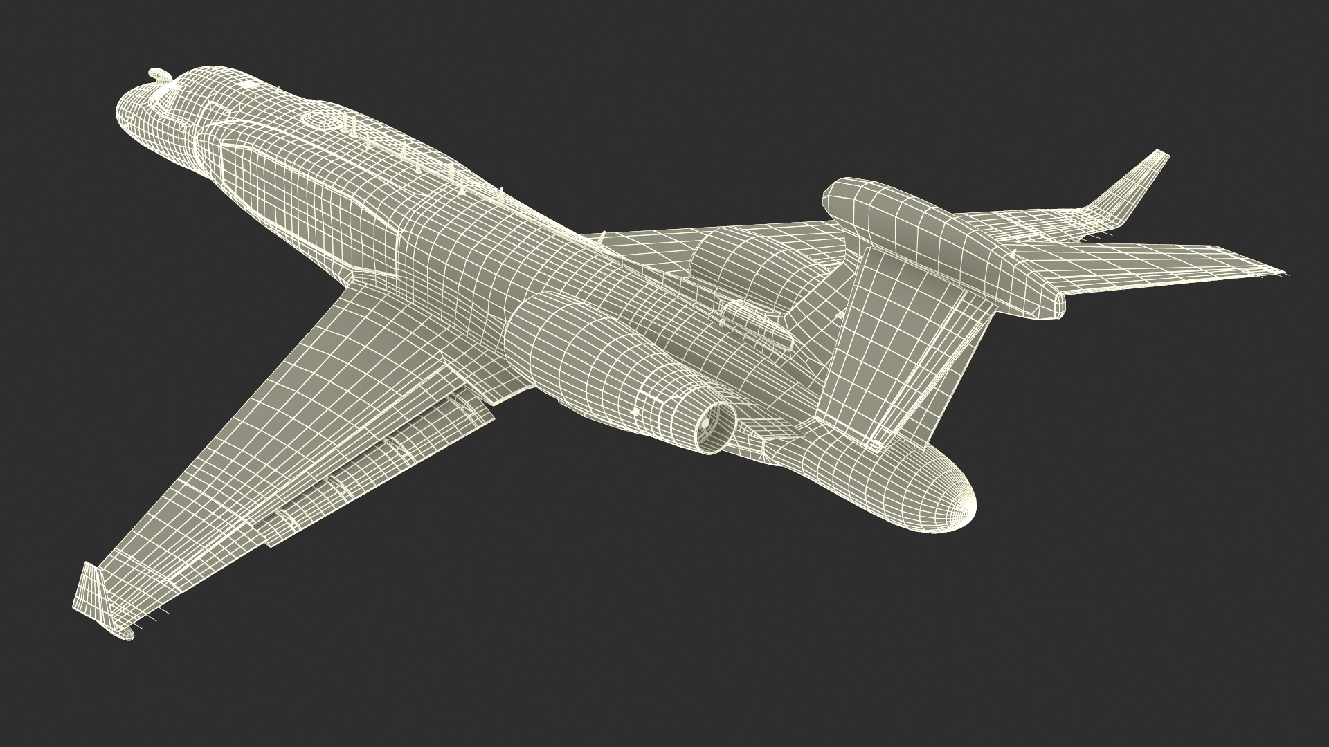 Special Mission Aircraft in Flight 3D model