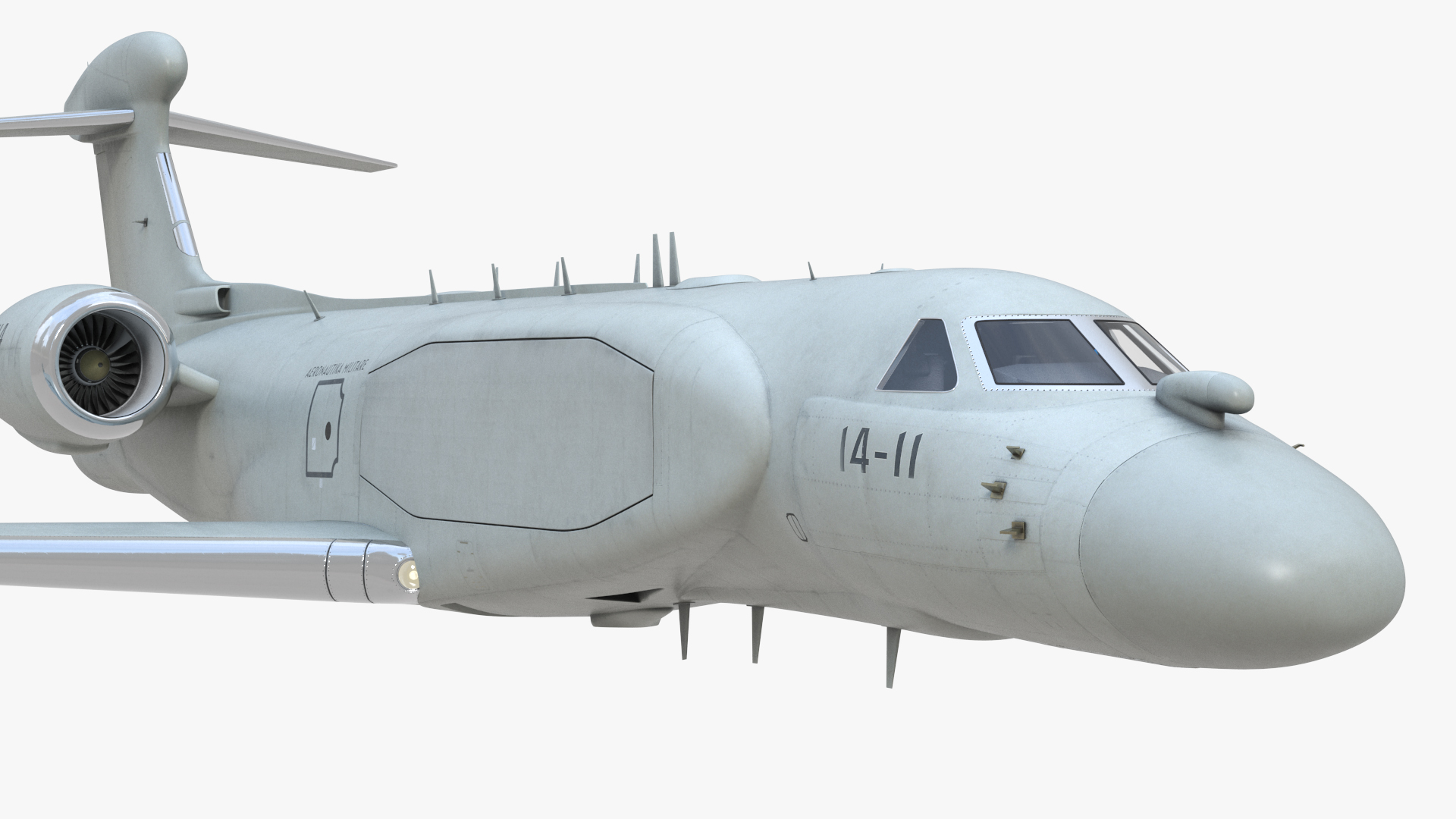 Special Mission Aircraft in Flight 3D model