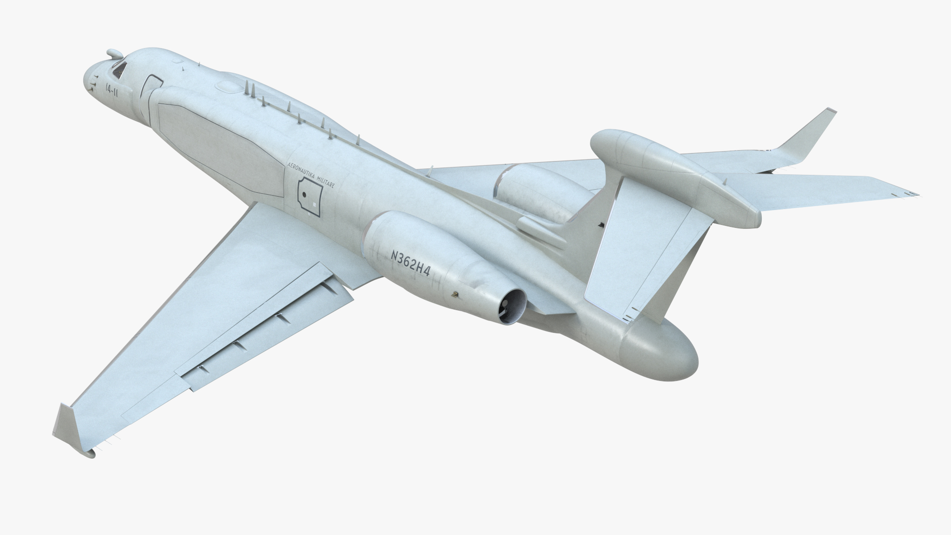 Special Mission Aircraft in Flight 3D model