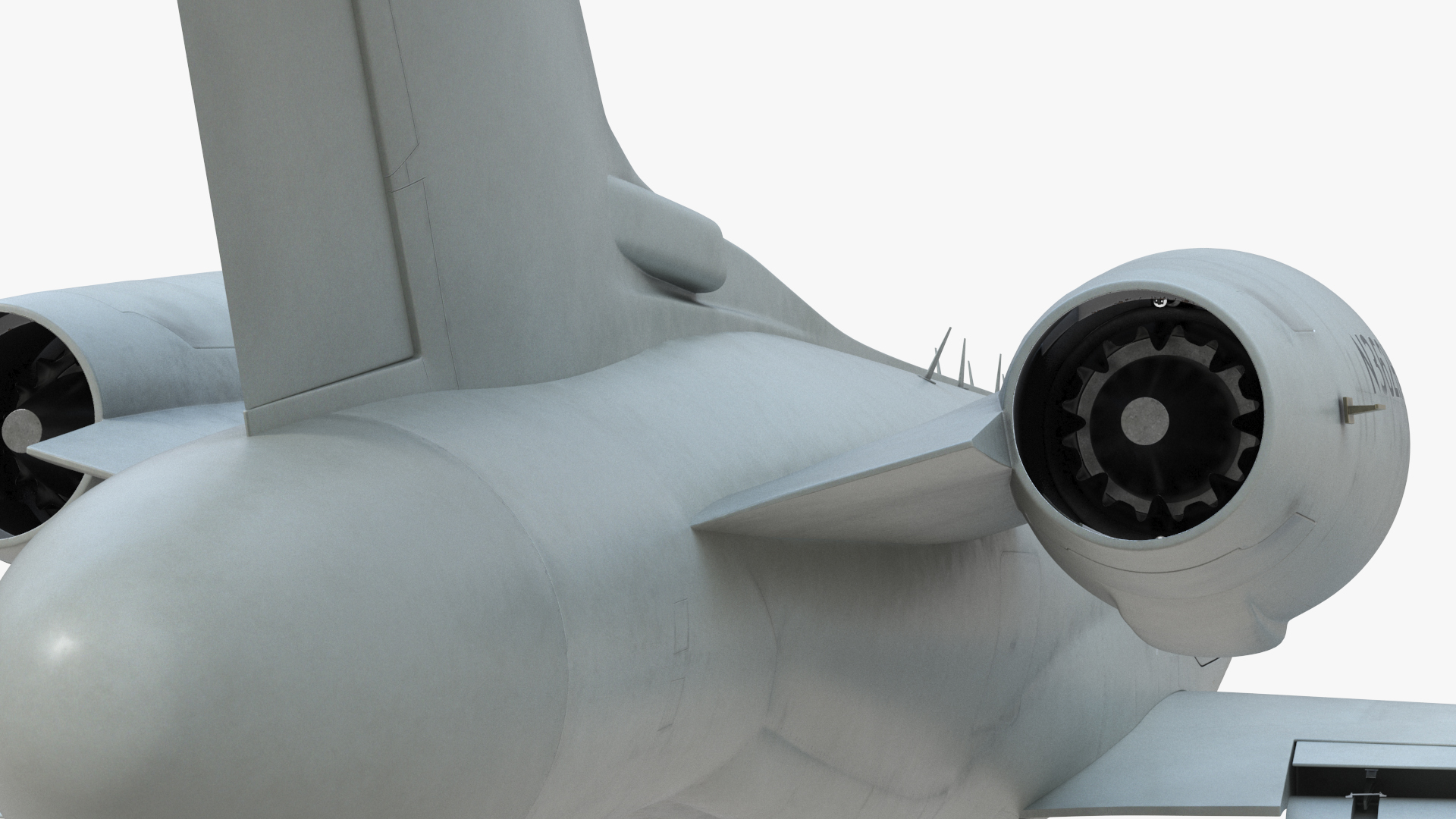 Special Mission Aircraft in Flight 3D model