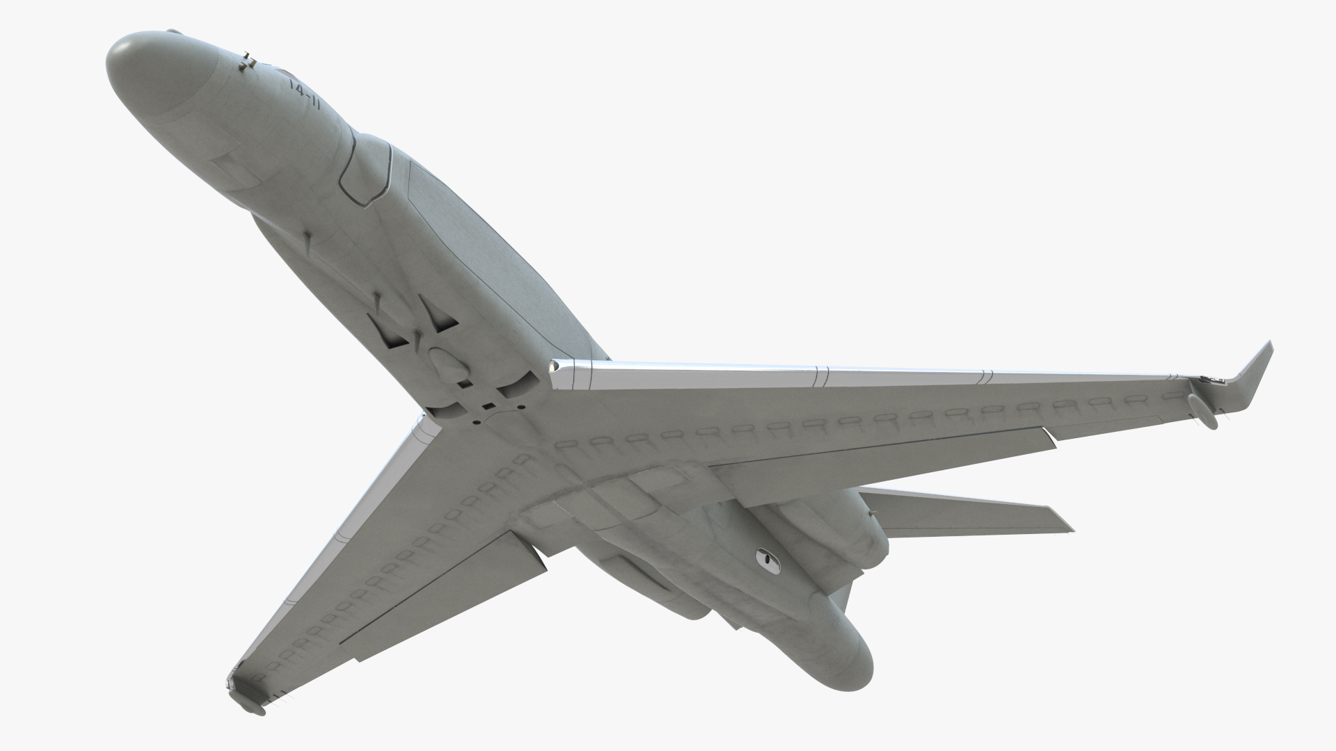 Special Mission Aircraft in Flight 3D model