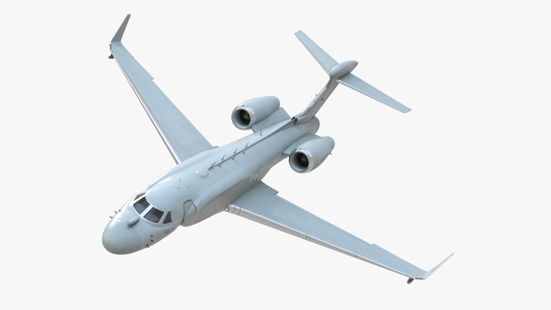 Special Mission Aircraft in Flight 3D model