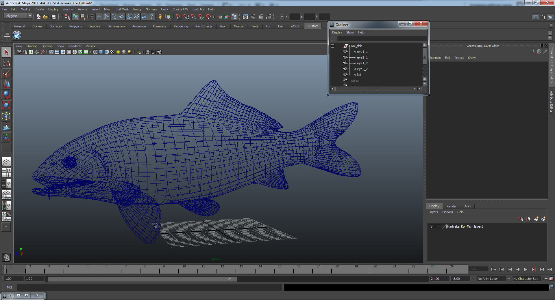 Harivake Koi Fish 3D