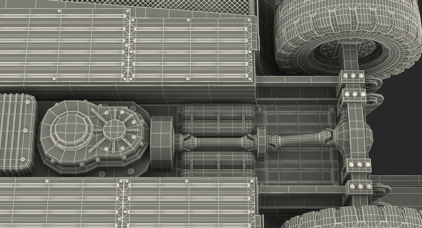 3D Linde Reach Stacker Rigged
