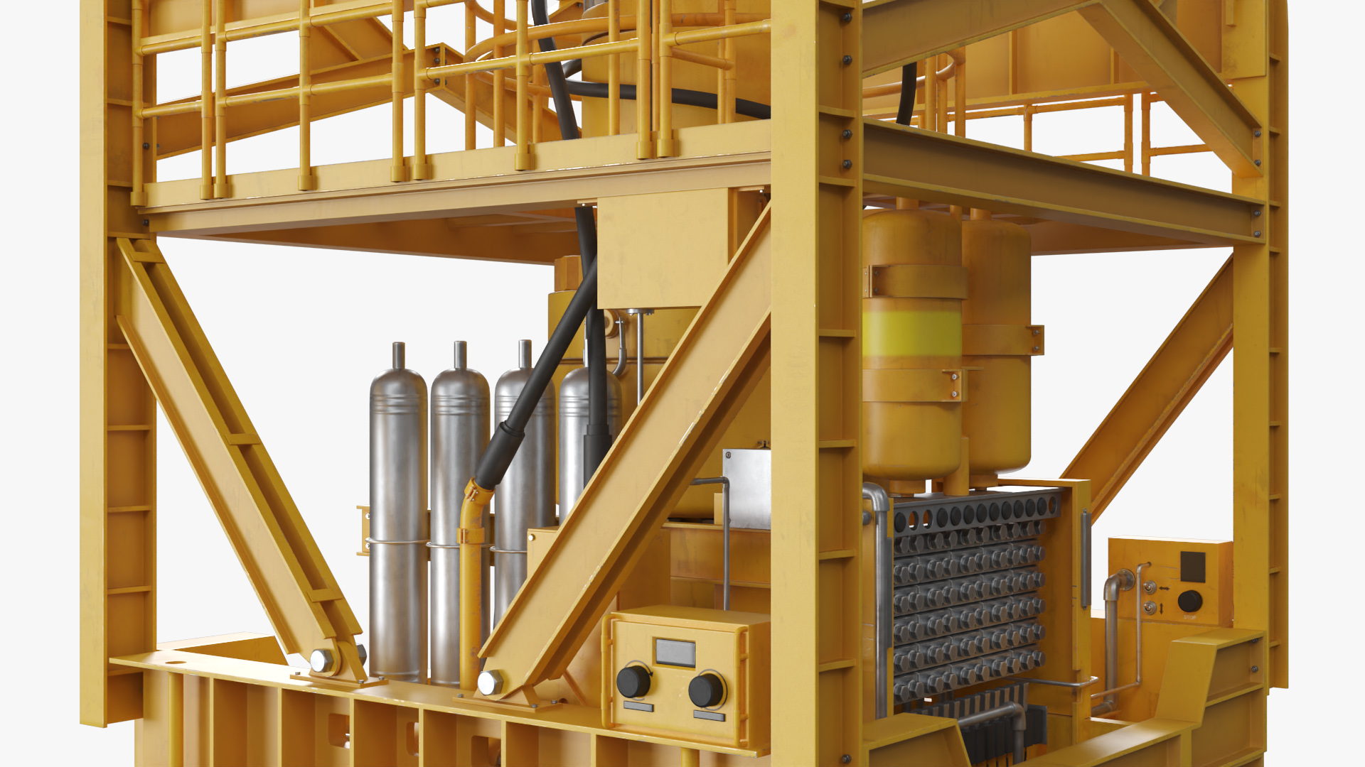 Deepwater BOP Control Frame, view 5