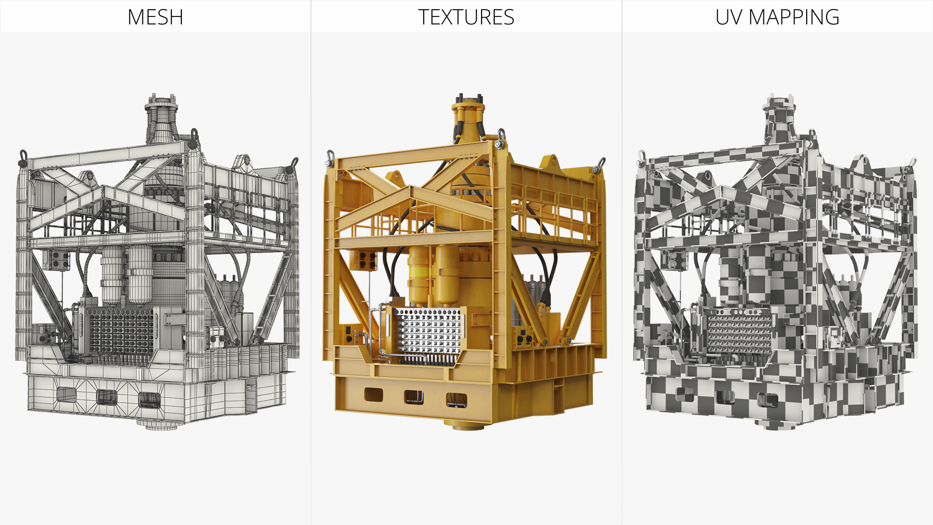 Deepwater BOP Control Frame, view 10