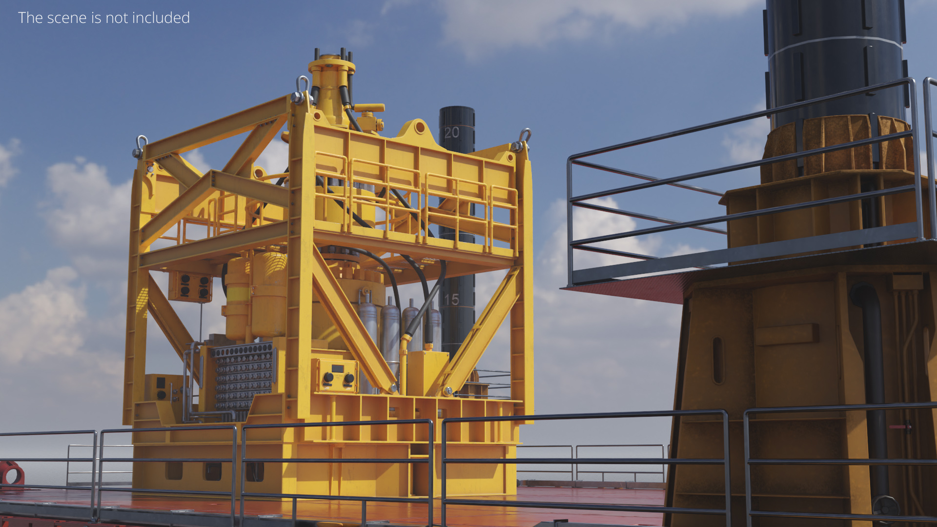 Deepwater BOP Control Frame, view 2