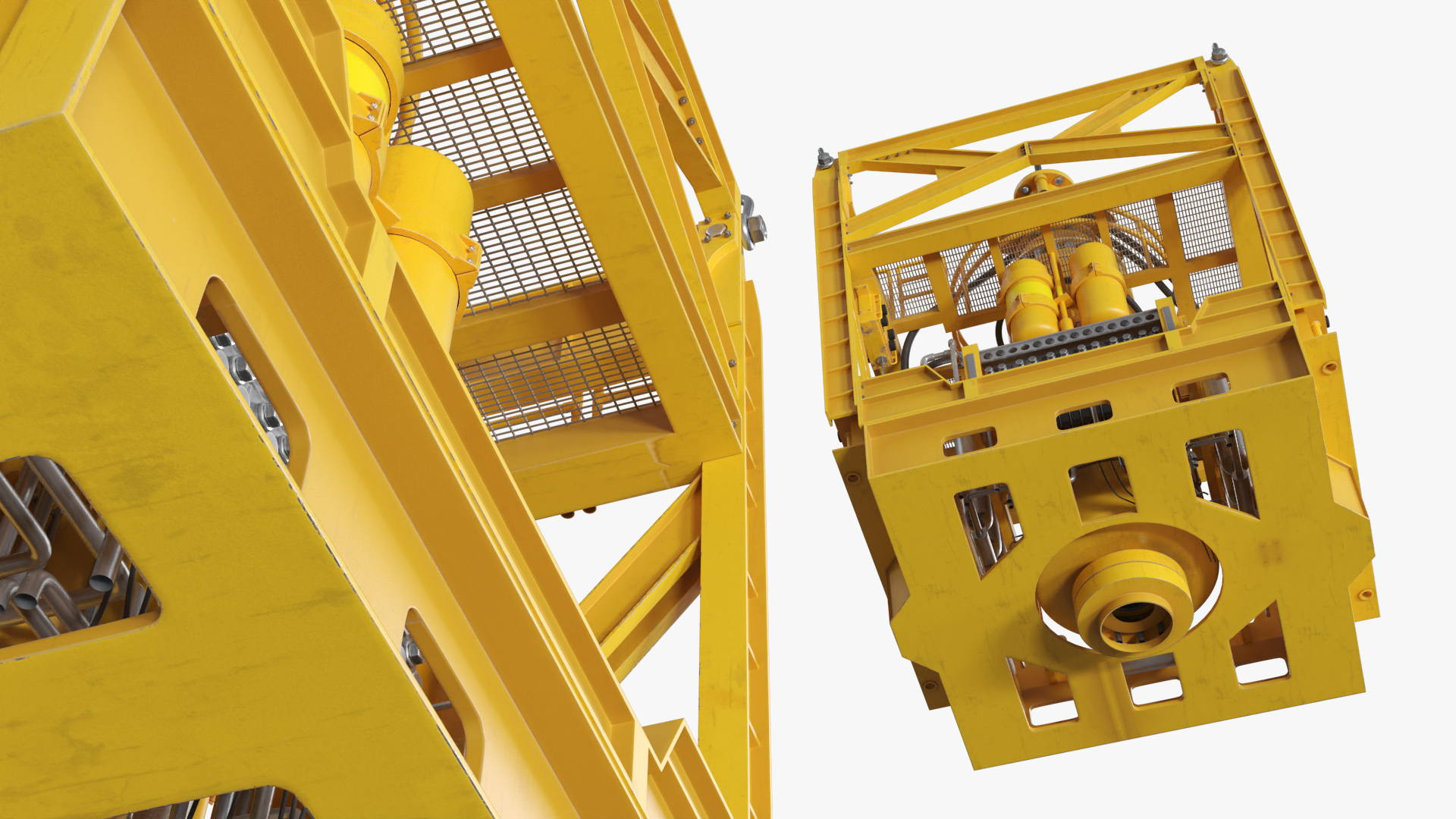 Deepwater BOP Control Frame, view 4