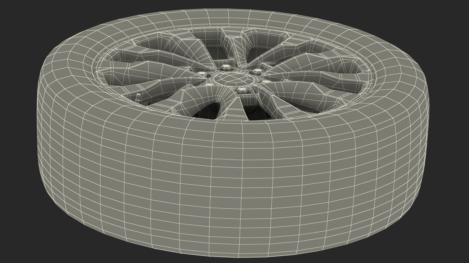 3D model Toyota Land Cruiser Wheel