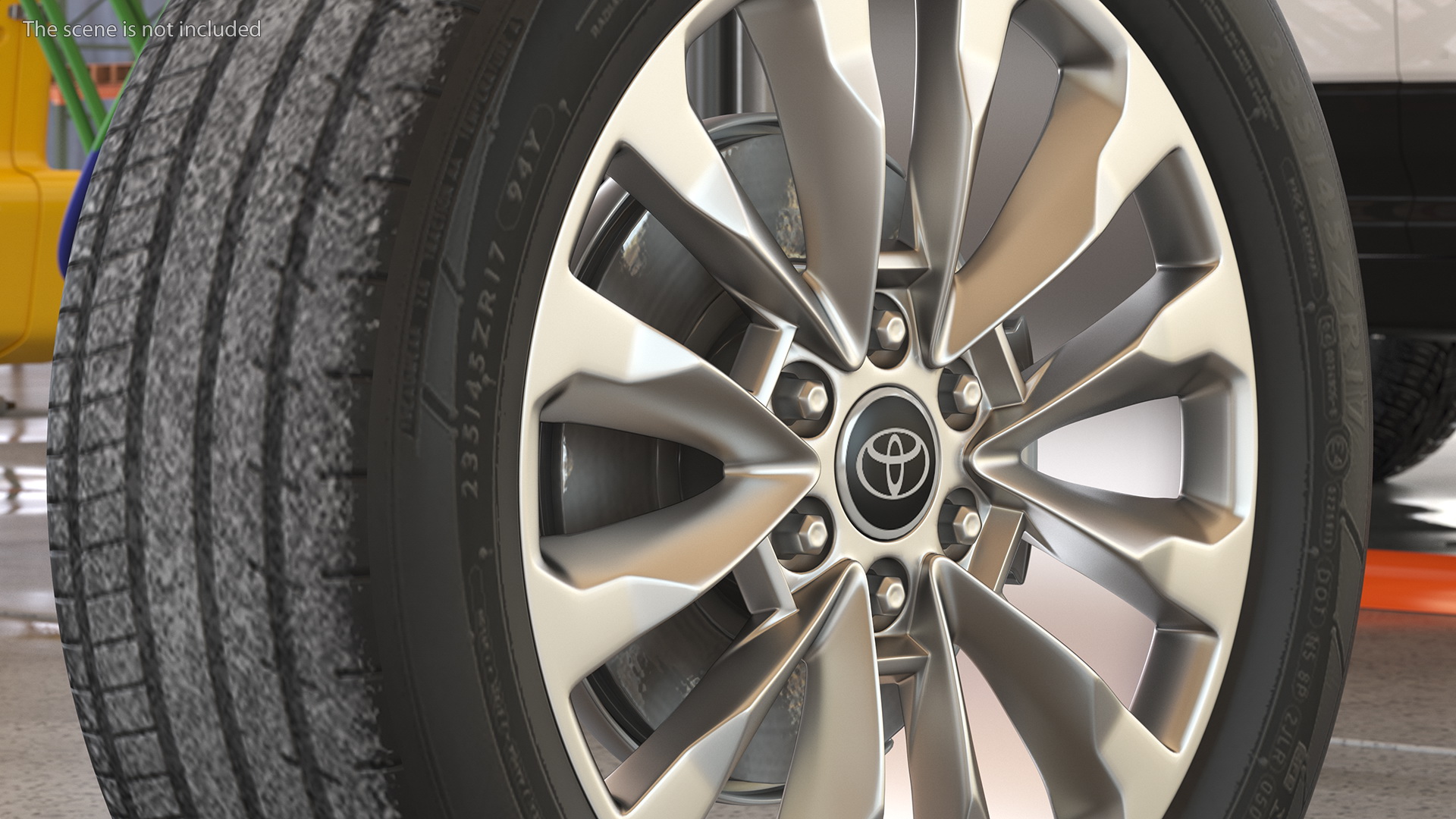 3D model Toyota Land Cruiser Wheel