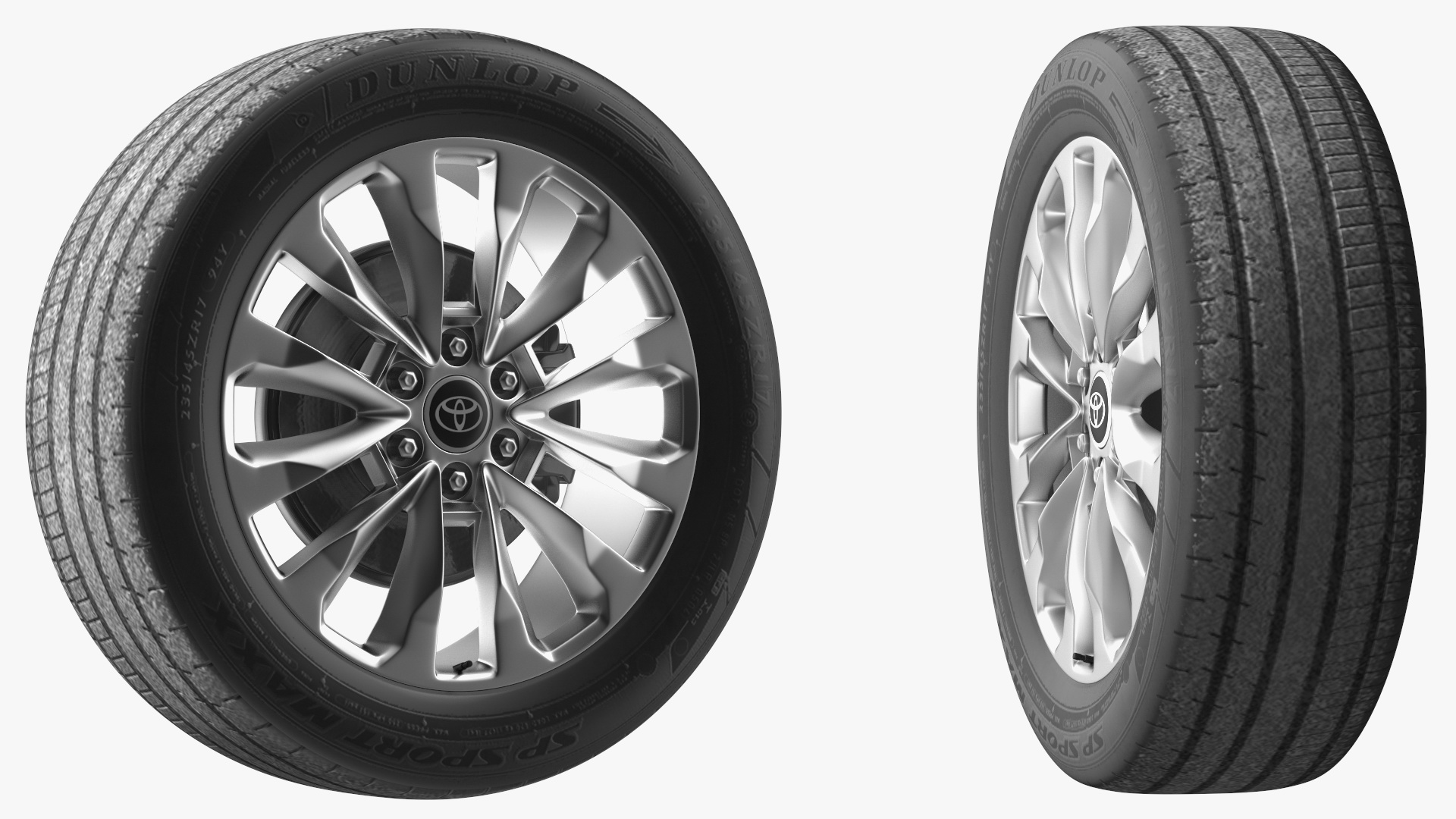 3D model Toyota Land Cruiser Wheel