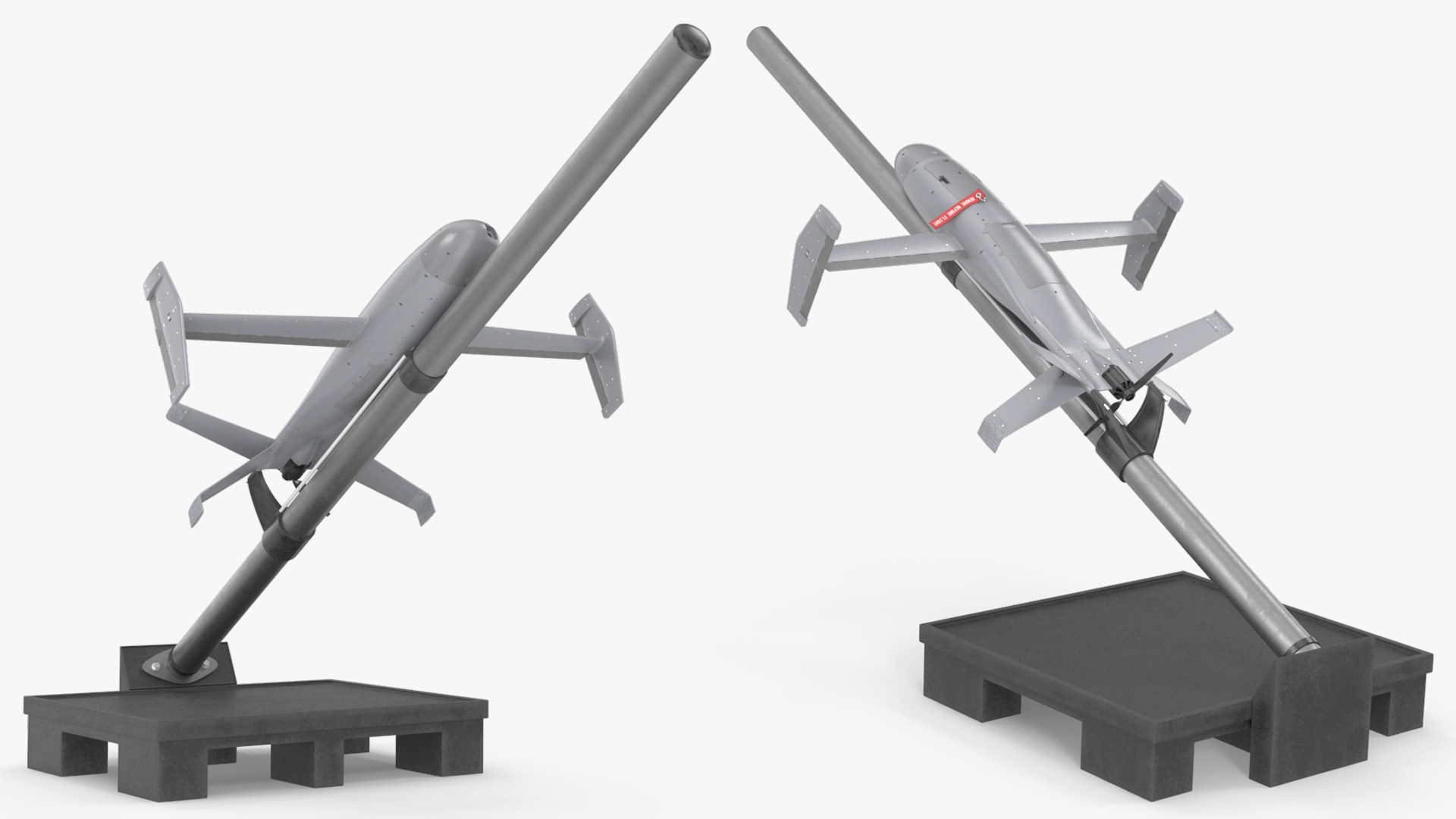 Merops UAV Interceptor with Launch Rail - view 3