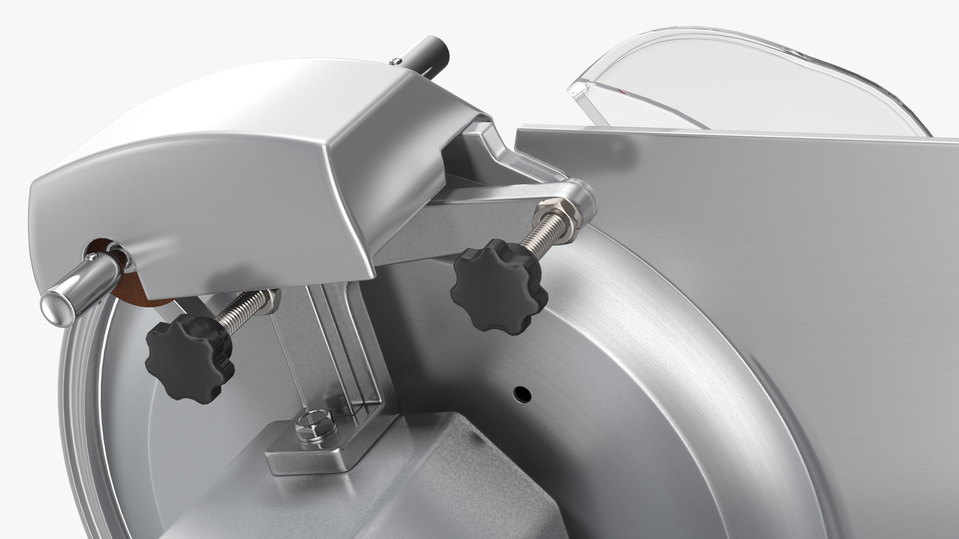 Electric Commercial Meat Slicer Stainless Steel 3D