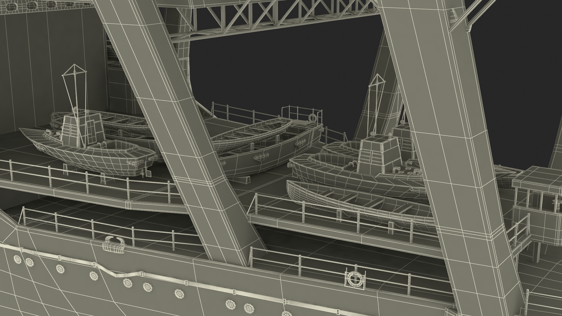 3D model Japanese Aircraft Carrier Kaga