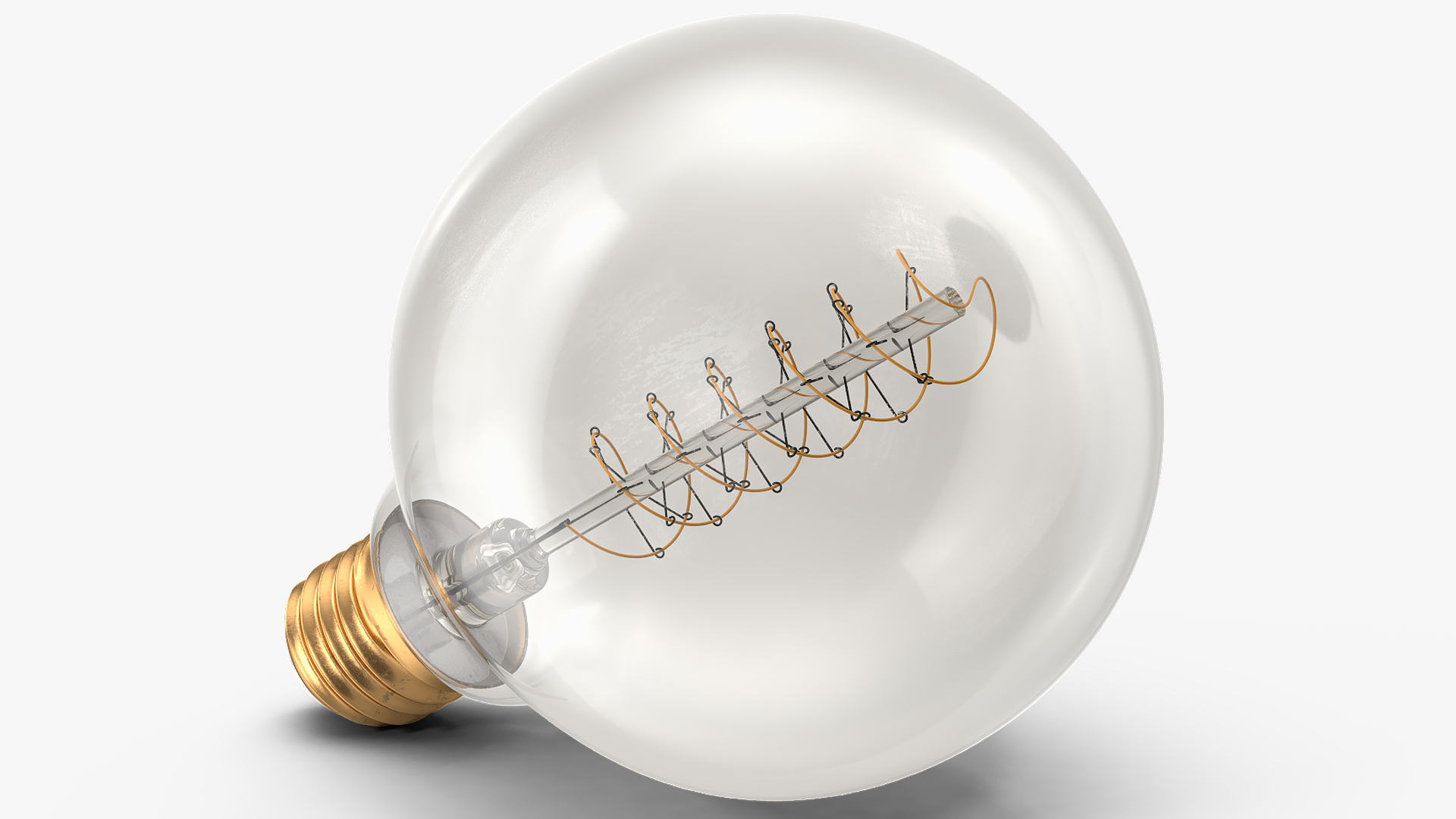 3D Antique Edison Bulb G95 model