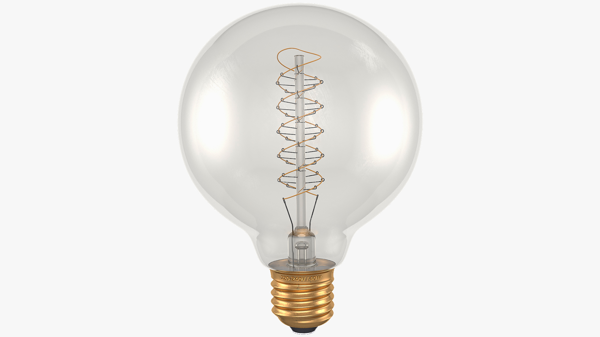 3D Antique Edison Bulb G95 model