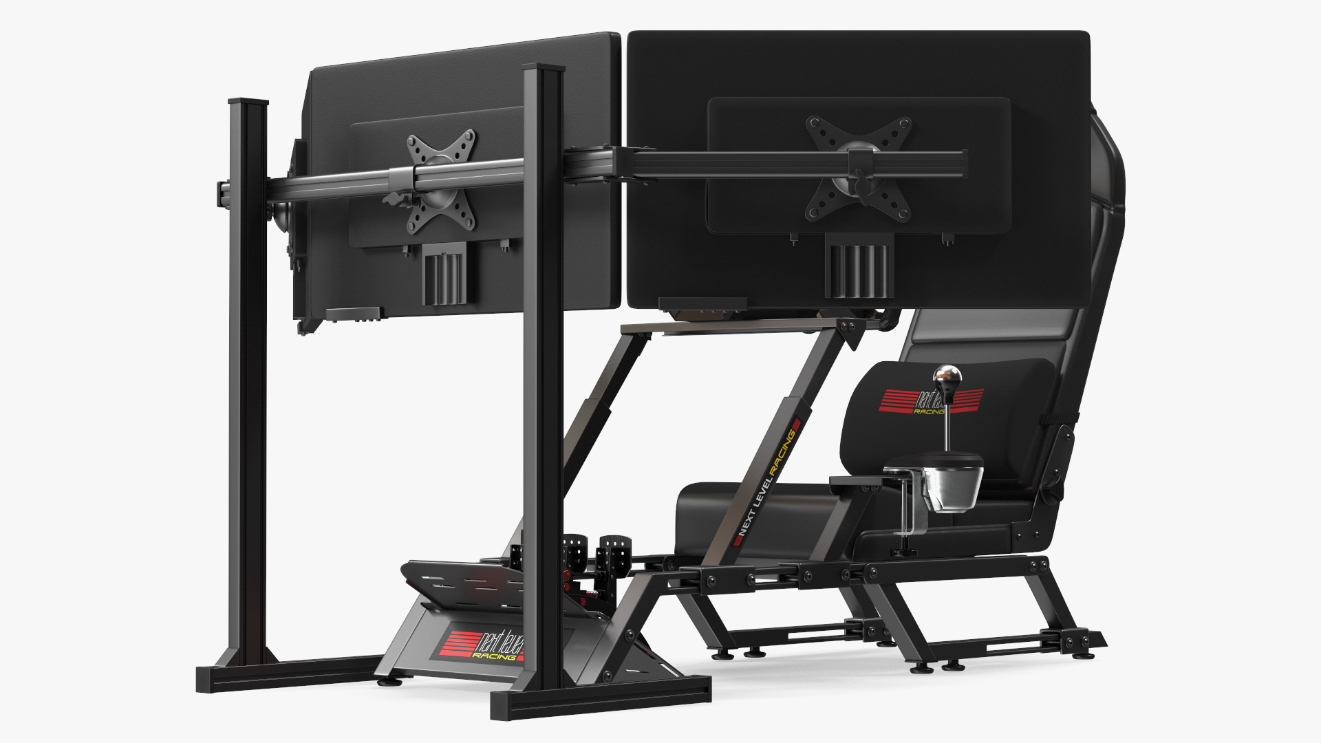3D F-GT Racing Simulator Rig GT with 3 Screens model
