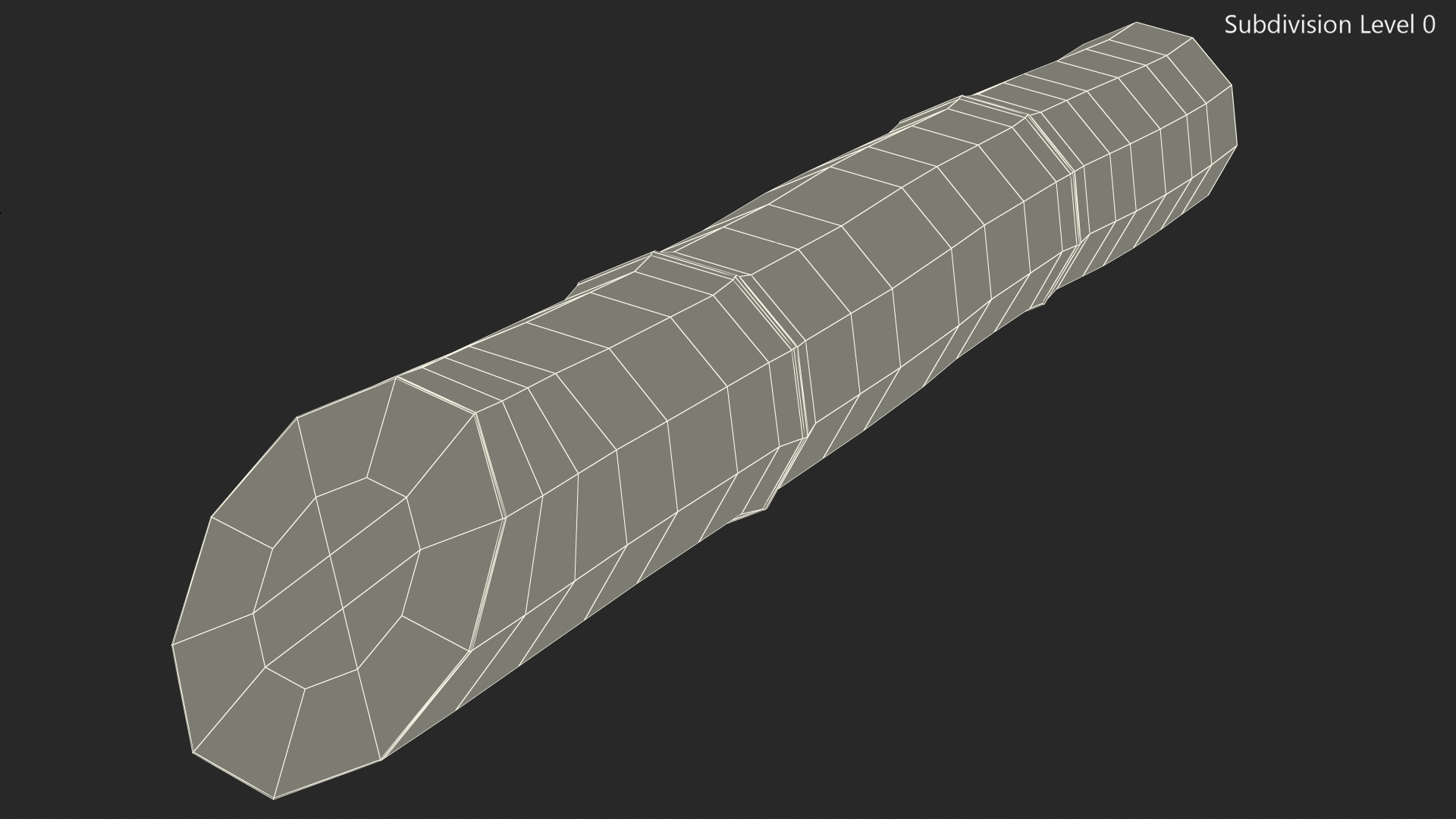 Sugarcane Purple Stick 3D