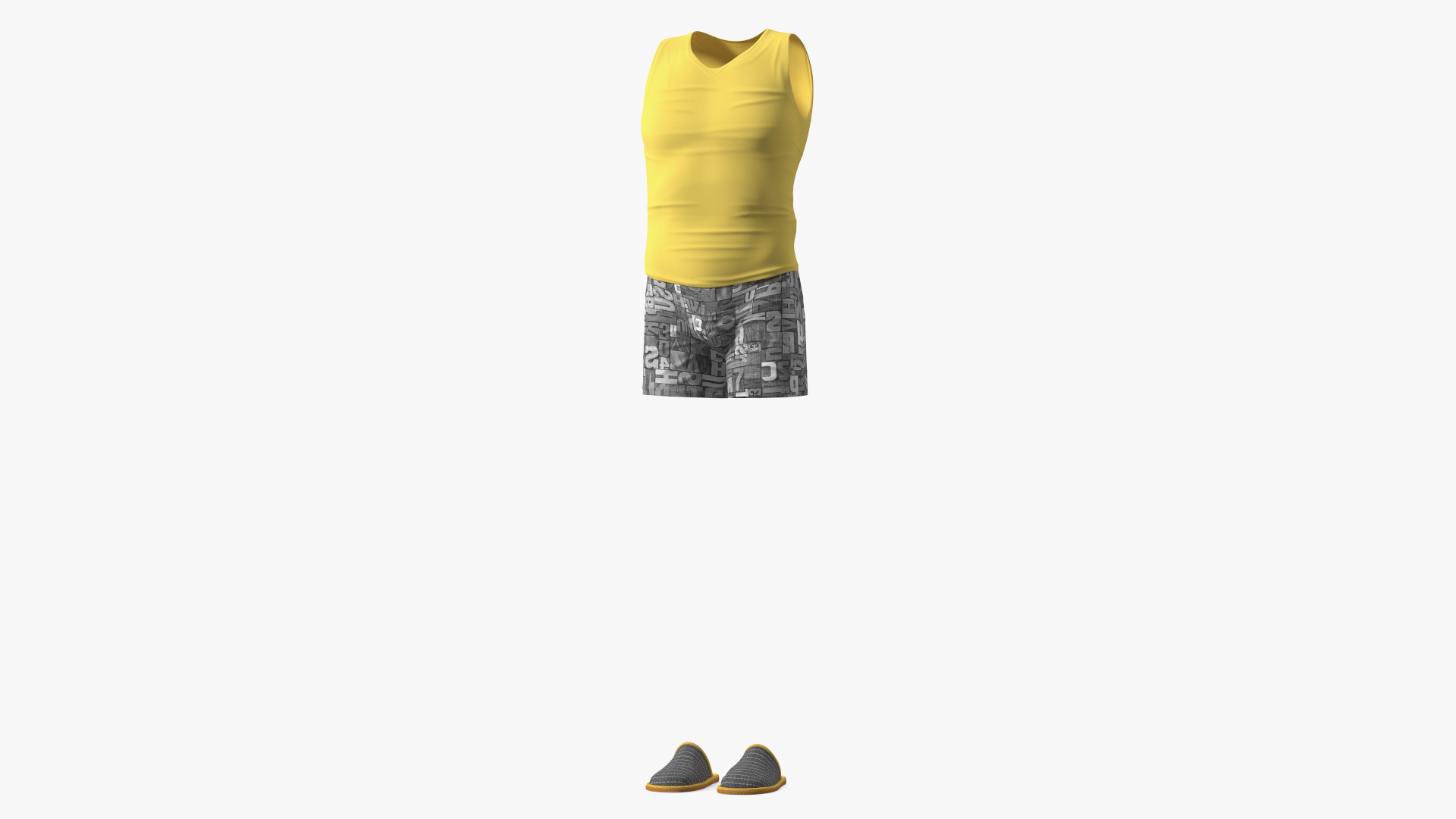 Nightwear Outfit for Men 3D model