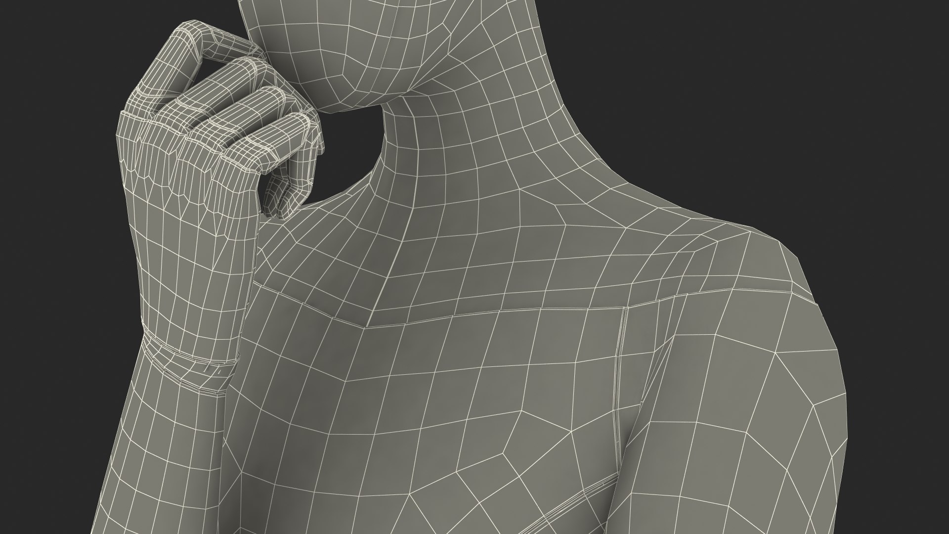 3D Tesla Bot in Trump Cap Rigged for Cinema 4D model