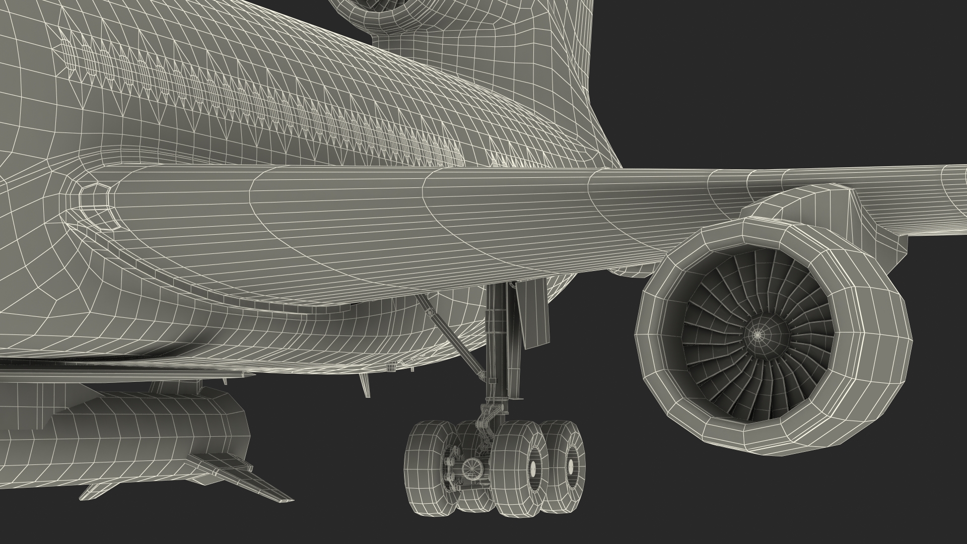 Lockheed L1011 Stargazer with Pegasus XL Rocket Rigged 3D model