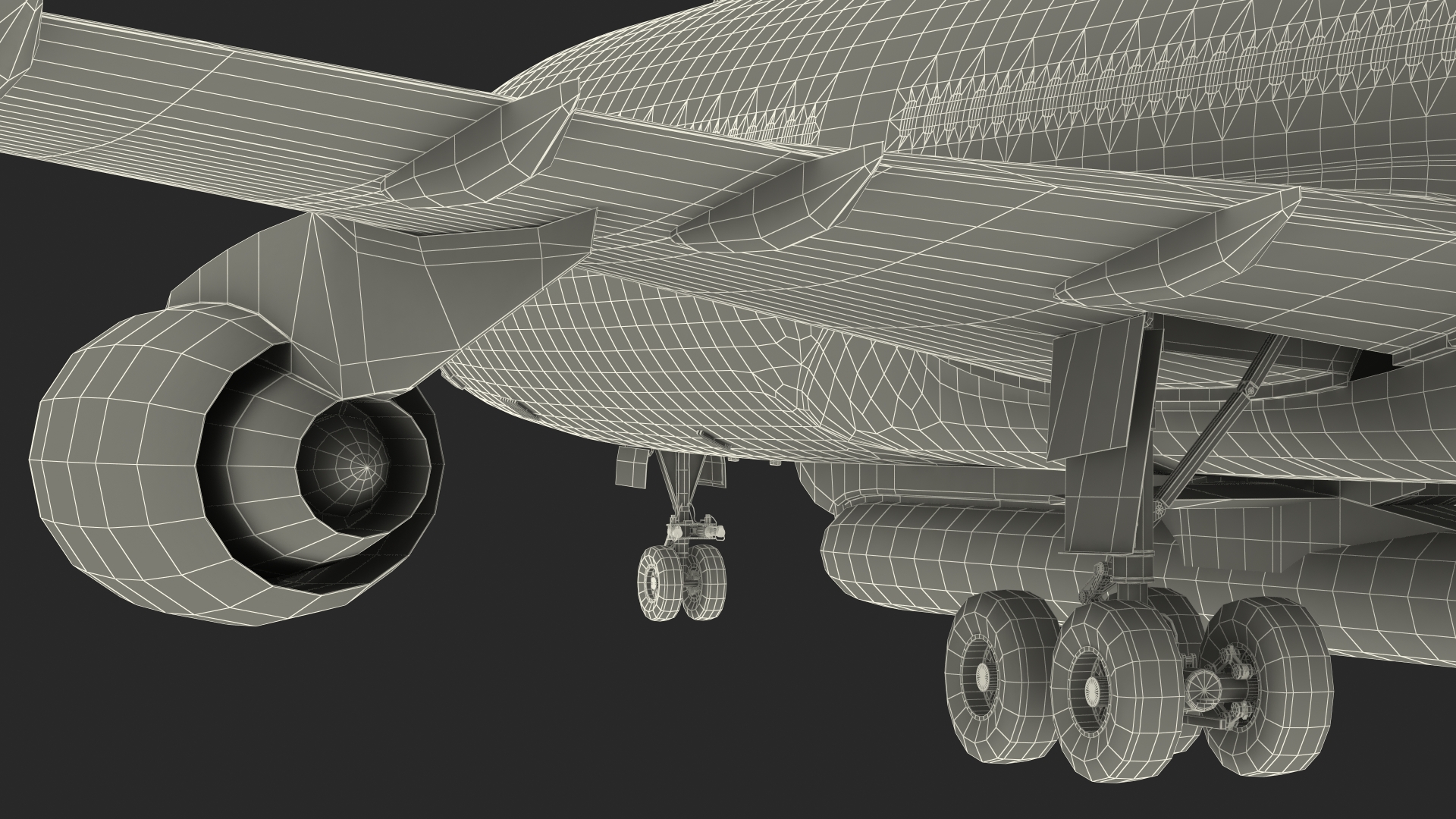 Lockheed L1011 Stargazer with Pegasus XL Rocket Rigged 3D model