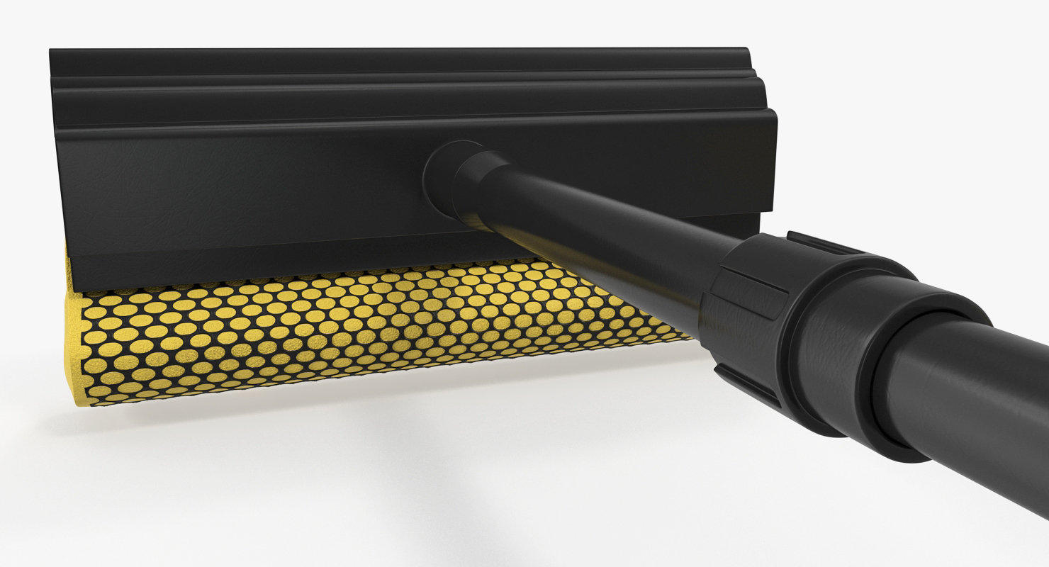 3D Window Squeegee and Sponge