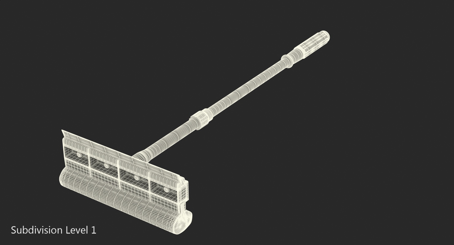3D Window Squeegee and Sponge
