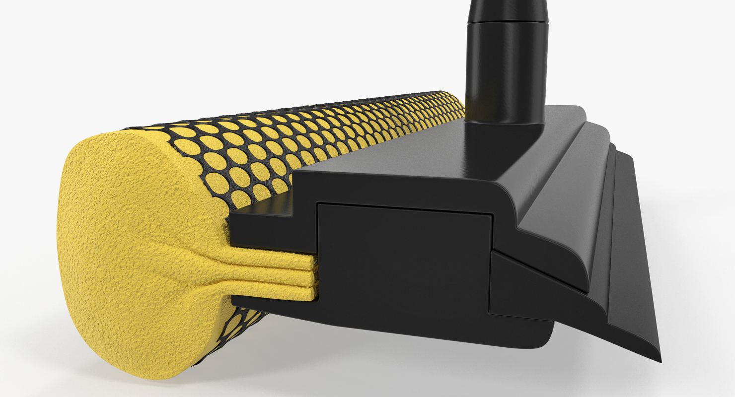 3D Window Squeegee and Sponge