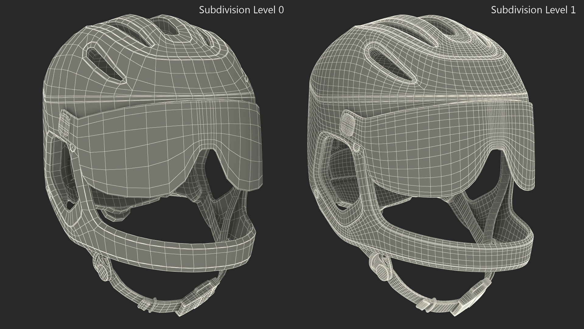 Virgo Move Full-Face Helmet Blue 3D