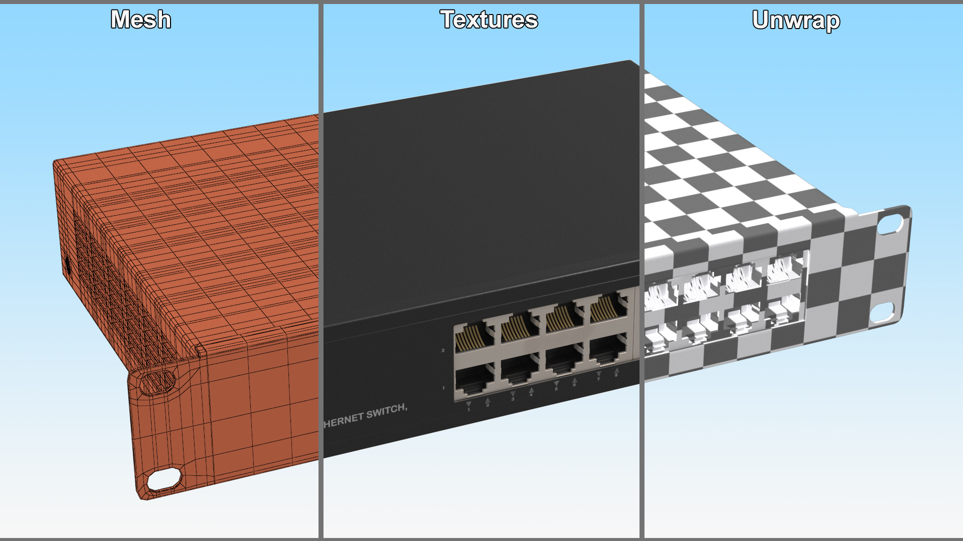 3D Network Switch Assmann DN-80115