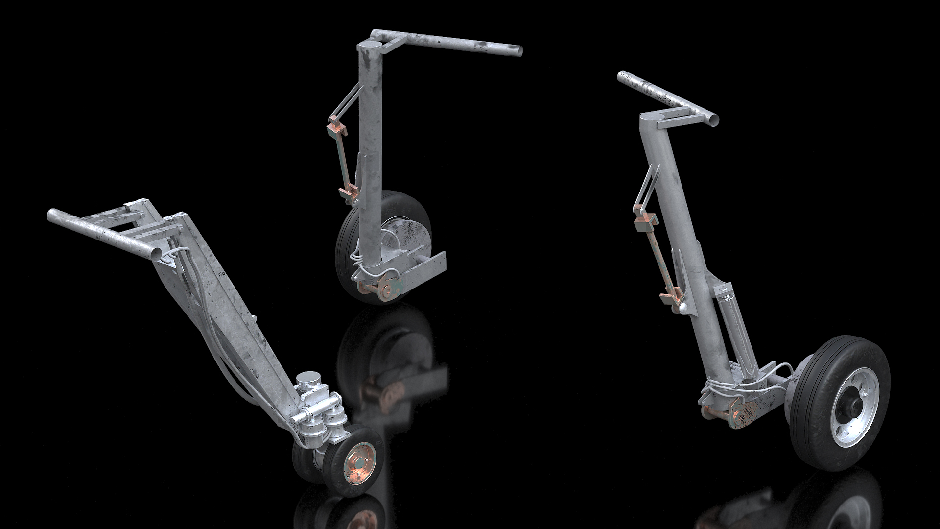 3D Landing Gear Set