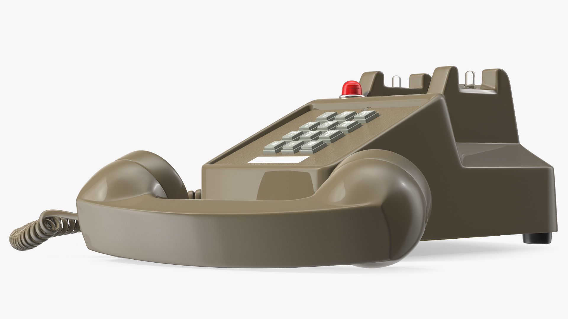 3D Vintage Telephone Off Hook