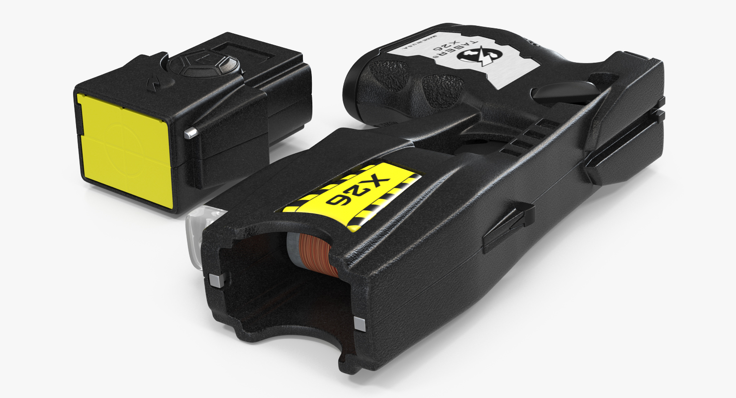 3D model Police Taser Gun X26