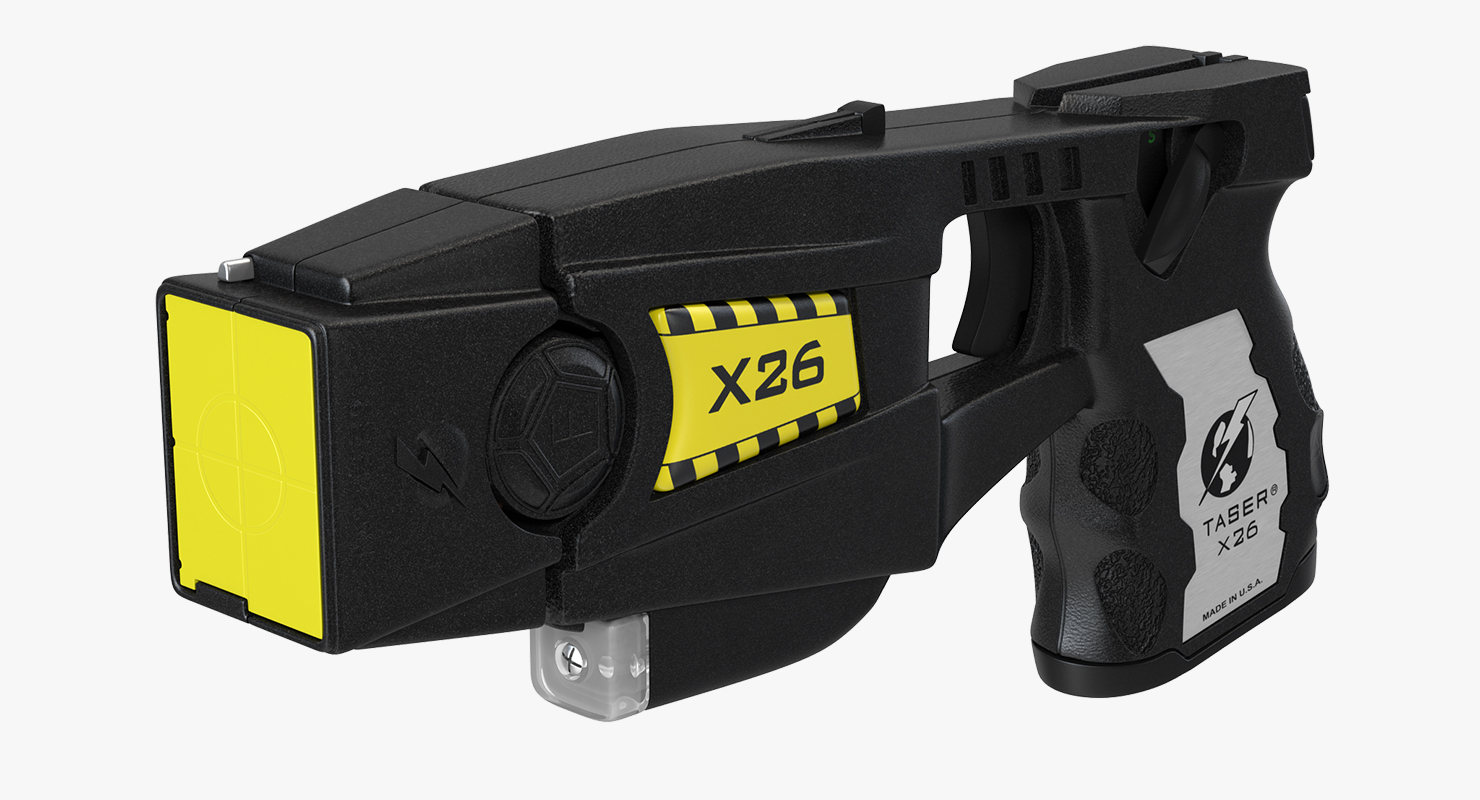 3D model Police Taser Gun X26