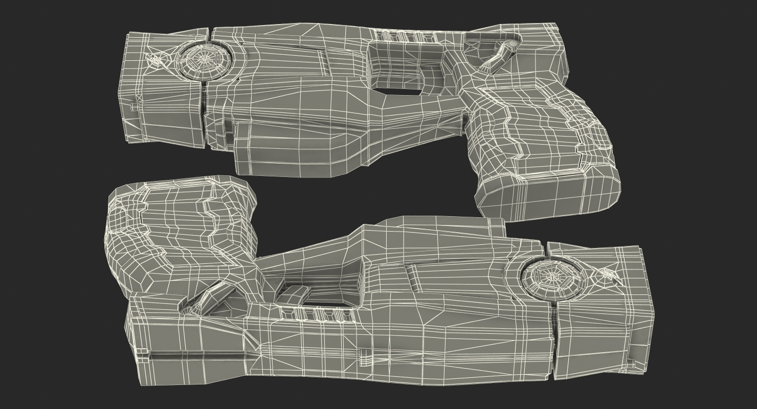 3D model Police Taser Gun X26