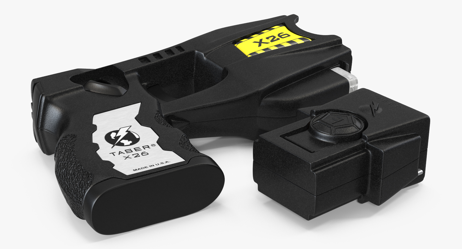 3D model Police Taser Gun X26