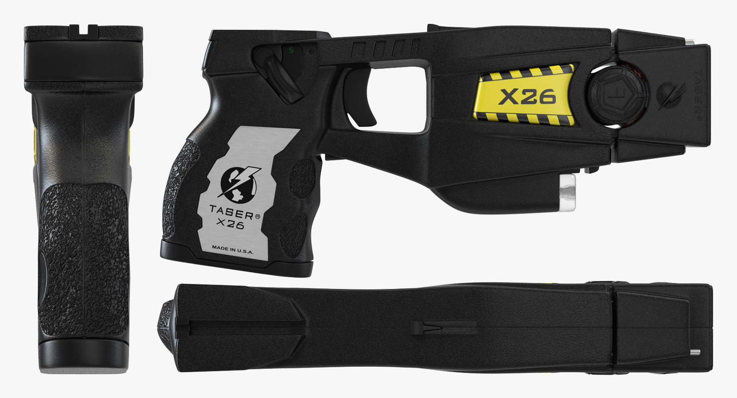 3D model Police Taser Gun X26