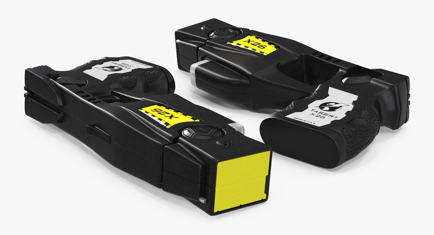 3D model Police Taser Gun X26