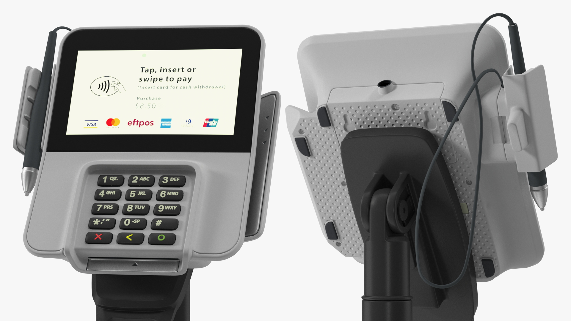 Payment Terminal Carrying Table Bracket 3D model