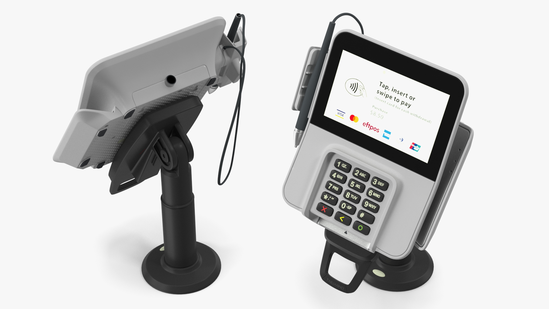 Payment Terminal Carrying Table Bracket 3D model