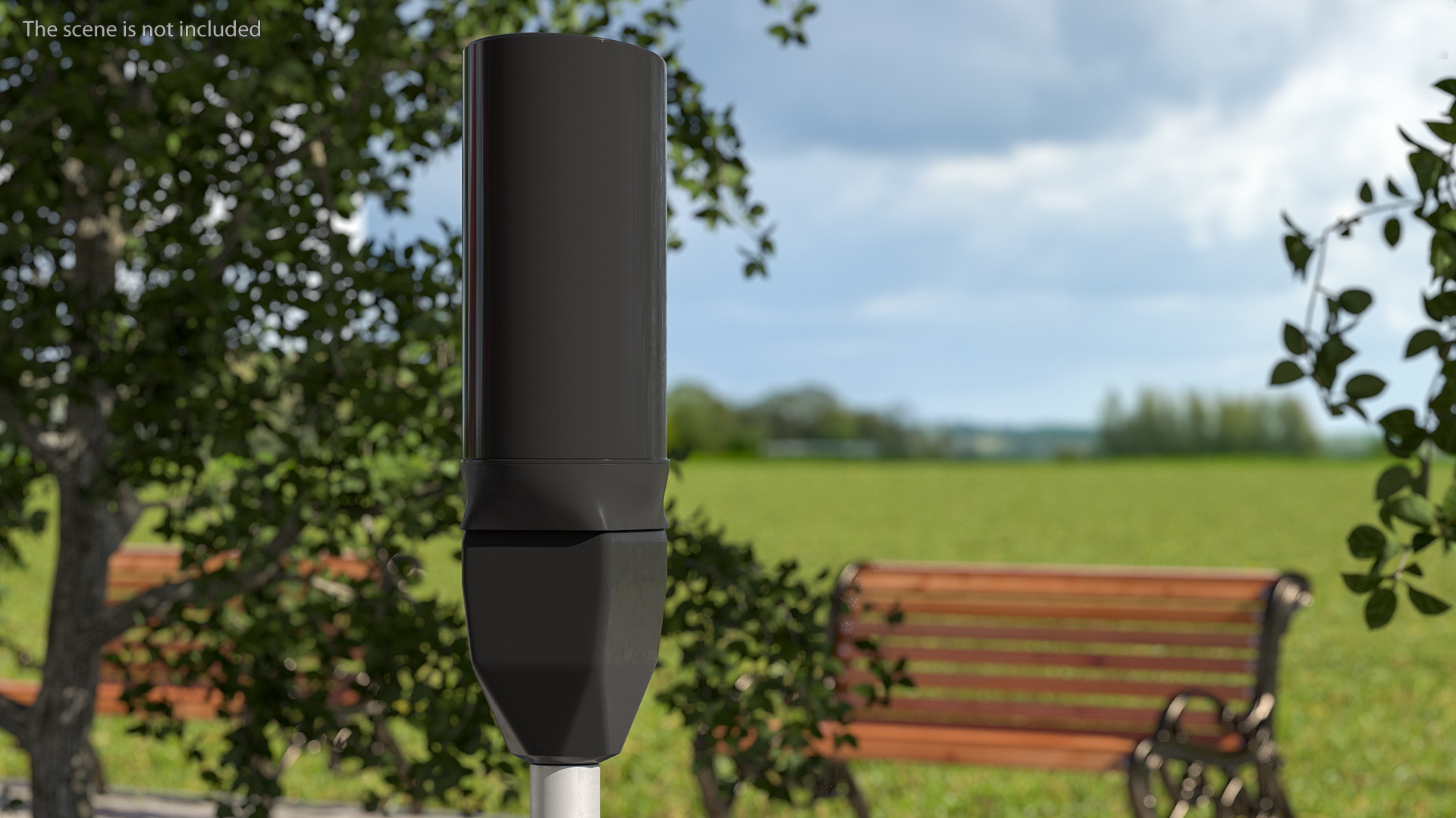 3D MKBeacon Smart Parking Meter model