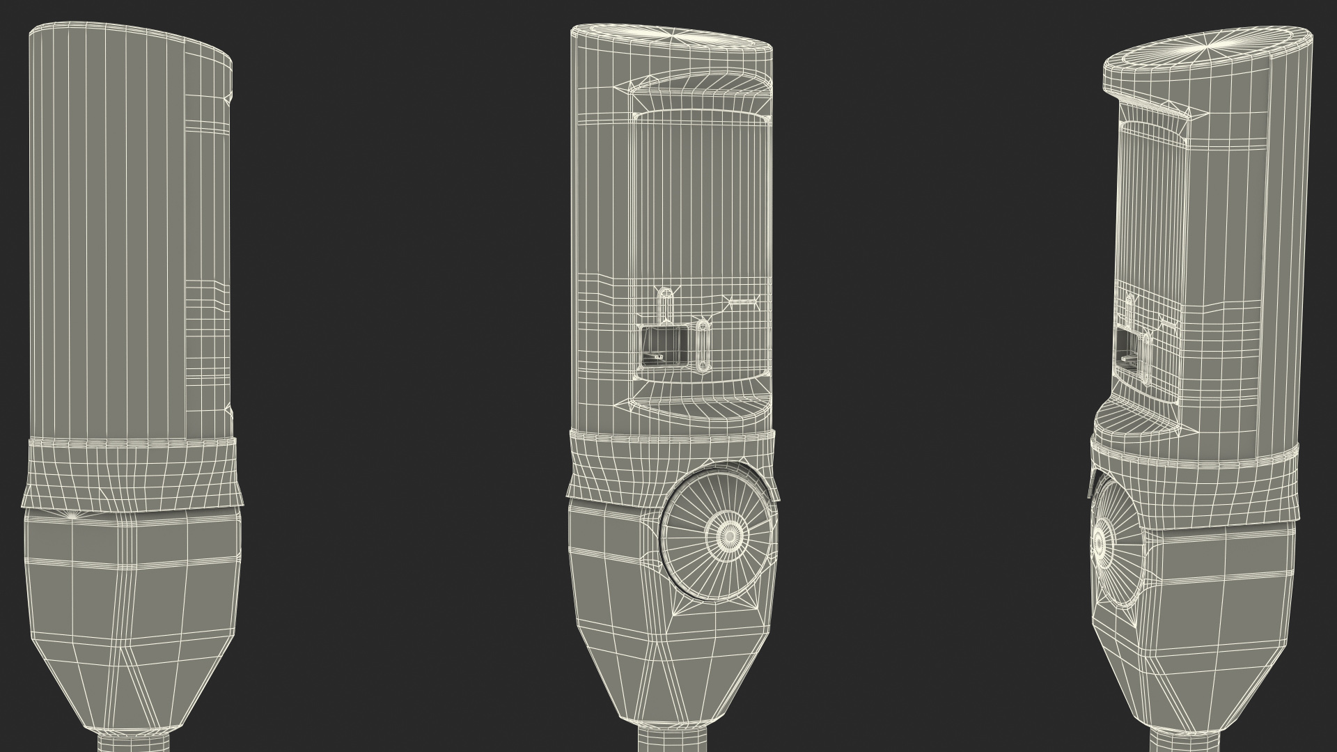 3D MKBeacon Smart Parking Meter model