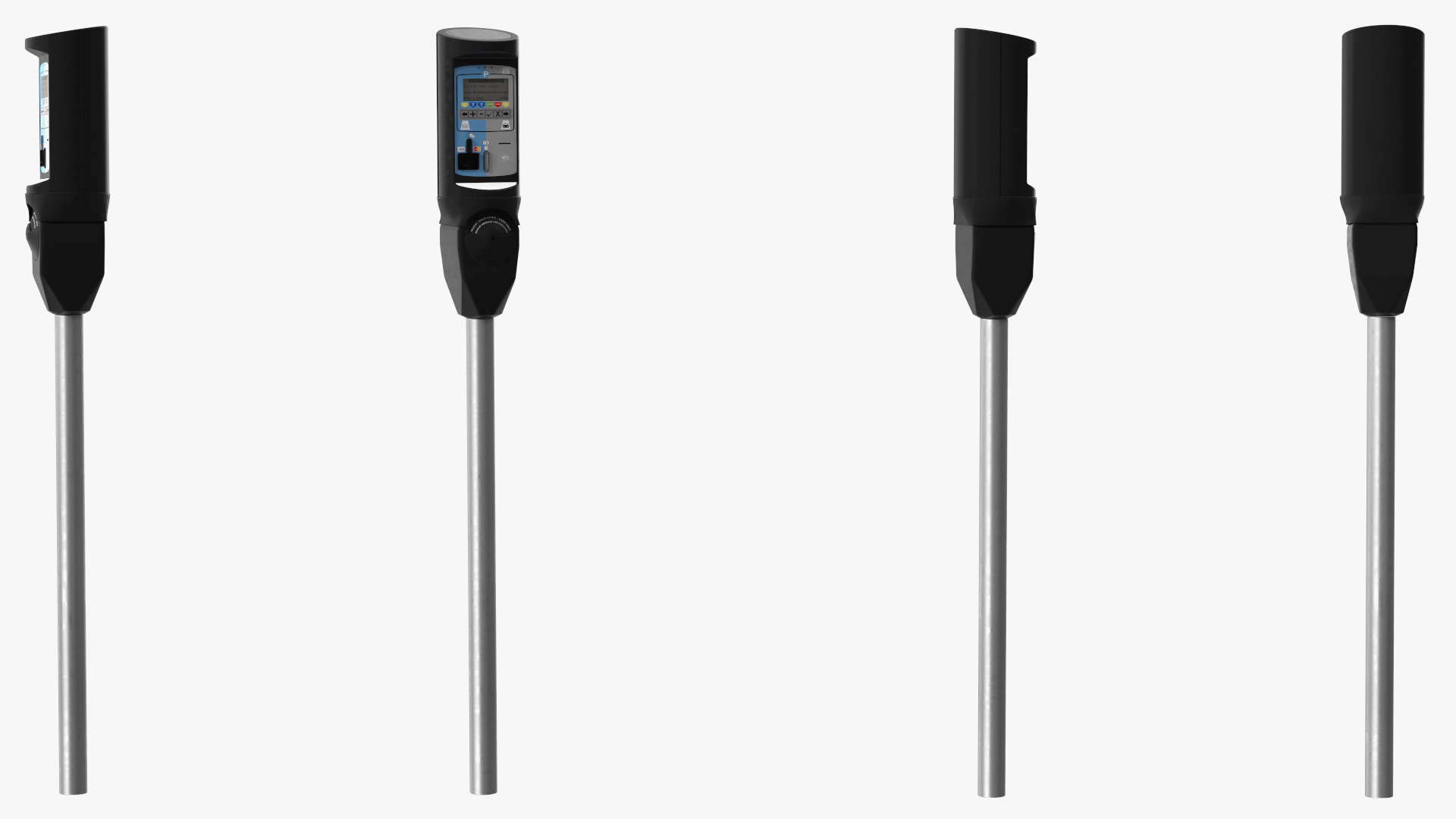 3D MKBeacon Smart Parking Meter model