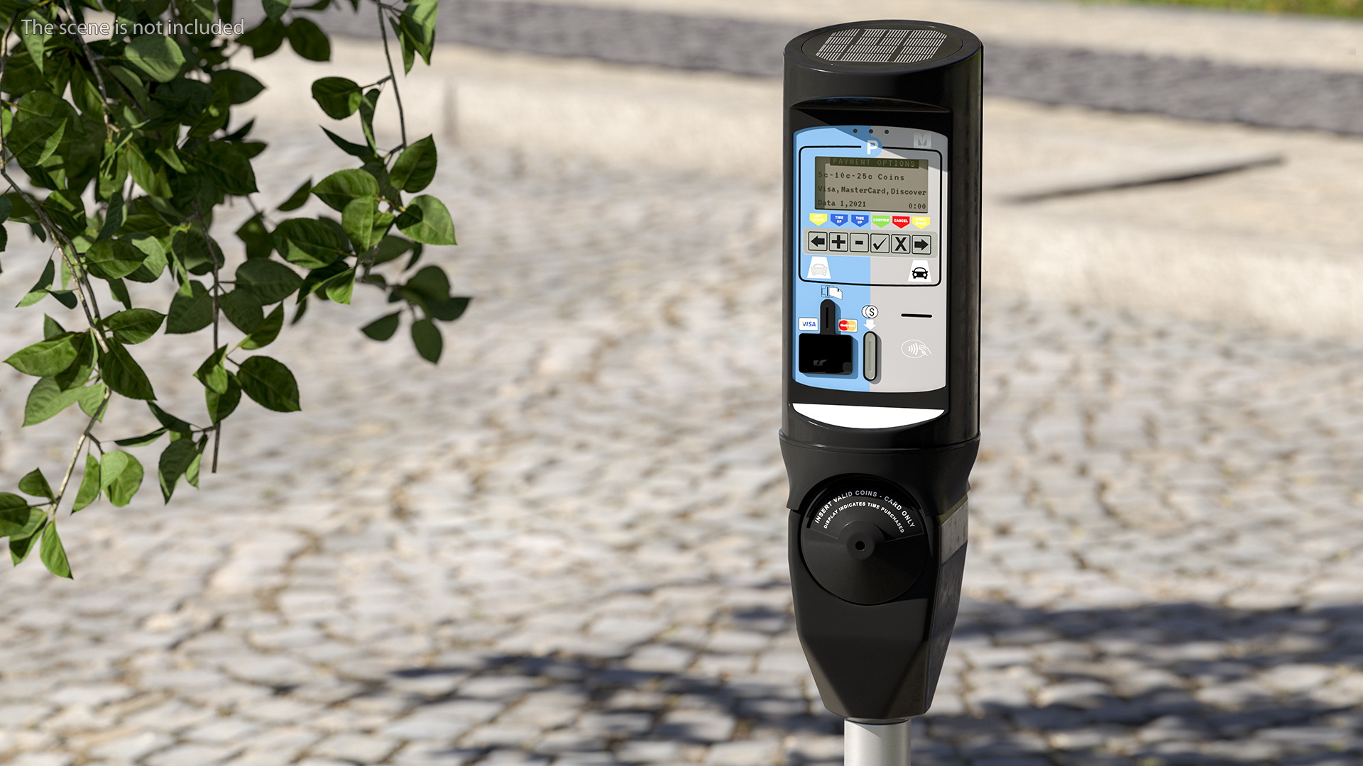 3D MKBeacon Smart Parking Meter model